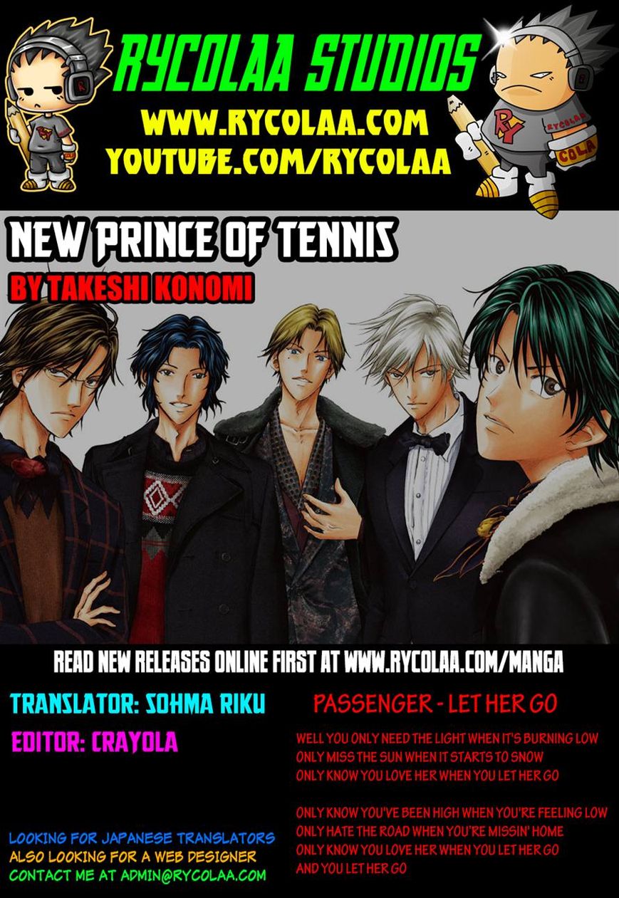 New Prince of Tennis Chapter 99 page 17 - Chapter 99 : Golden Tennis