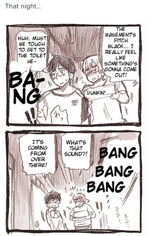 New York Life Comics Chapter 2.2 page 4 - Chapter 2 v2 : Jeepers! Also, Red Herring did it.