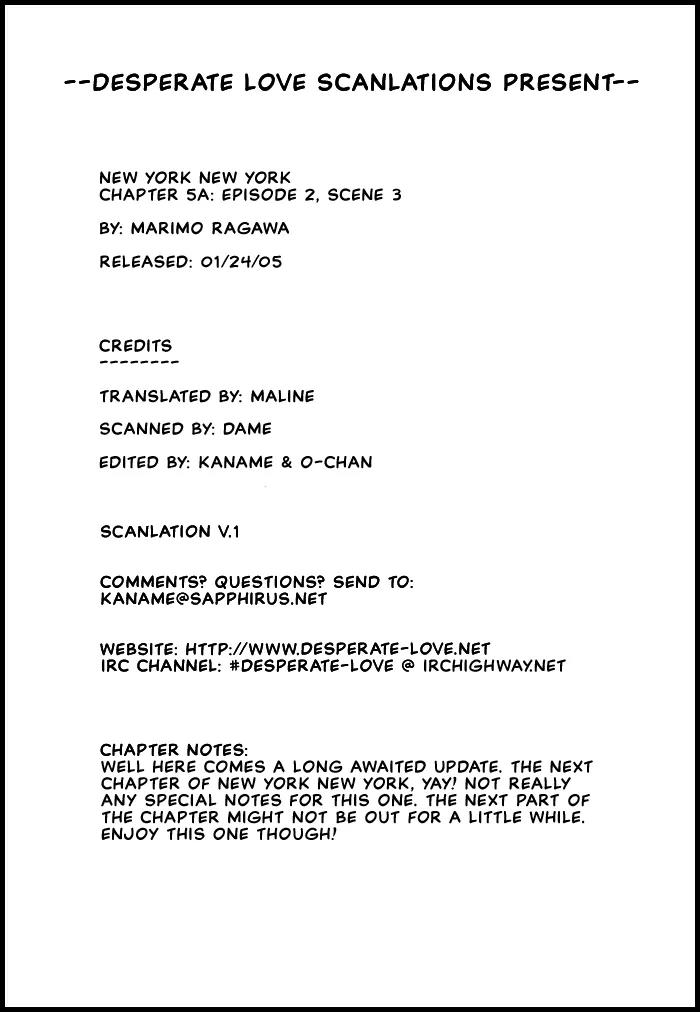 New York New York Chapter 5 page 63 - Chapter 5: Episode II Scene 3