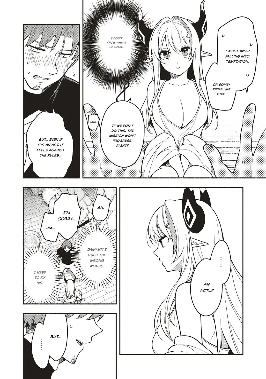 Newlywed Quest: The Demon King's Daughter Wants to Seduce the Serious Hero ♡ Chapter 1 page 22 - Chapter 1: Harold The Hero