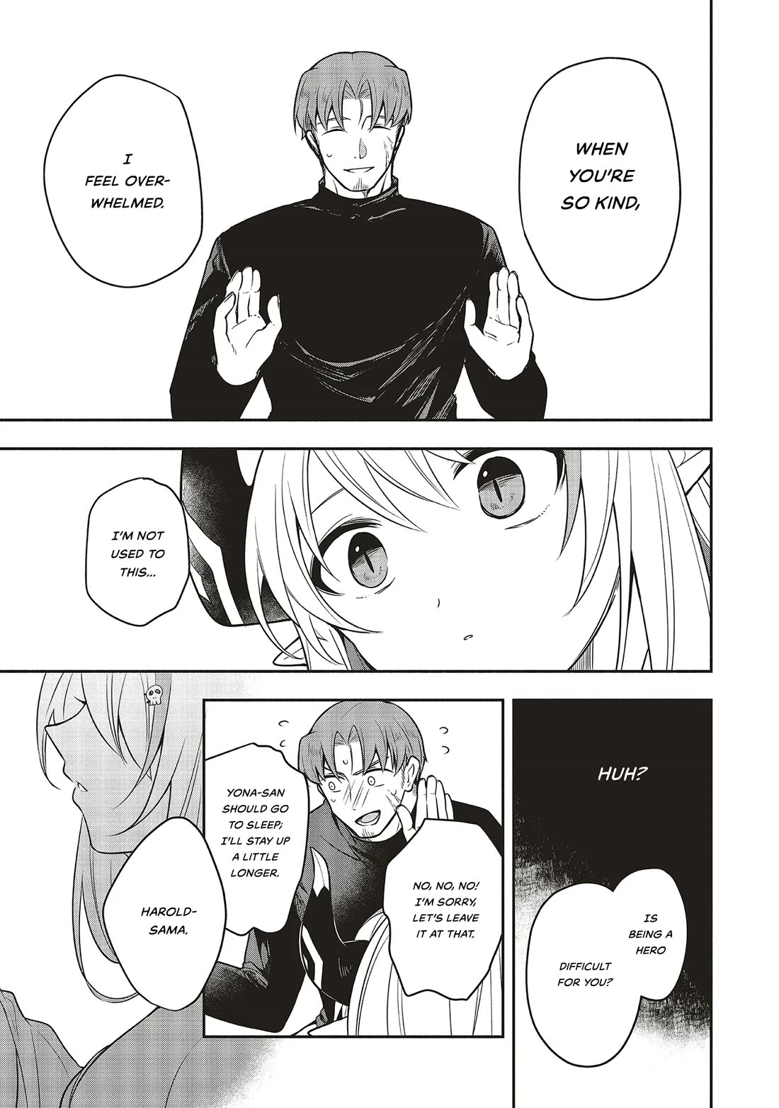 Newlywed Quest: The Demon King's Daughter Wants to Seduce the Serious Hero ♡ Chapter 1 page 23 - Chapter 1: Harold The Hero