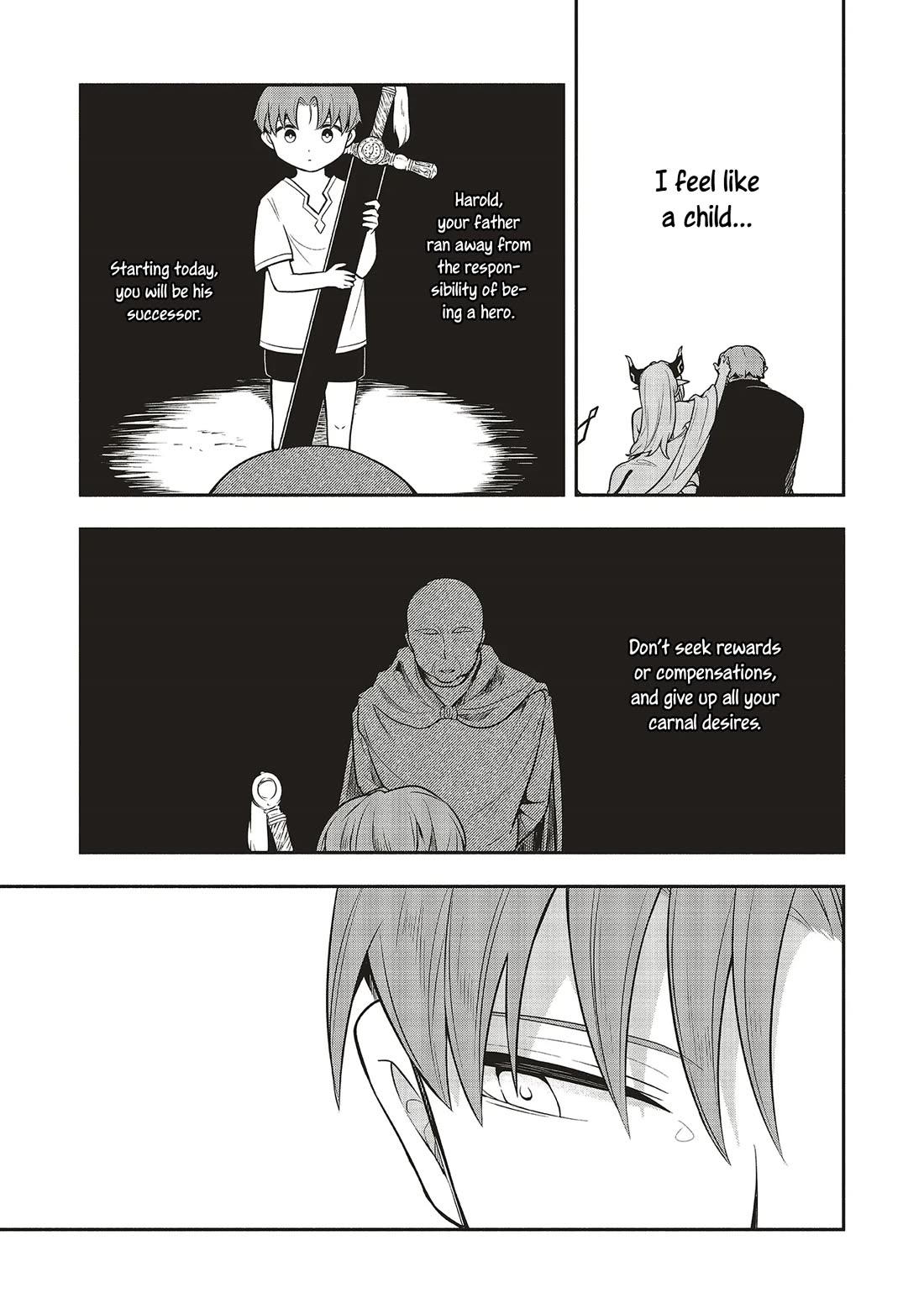 Newlywed Quest: The Demon King's Daughter Wants to Seduce the Serious Hero ♡ Chapter 1 page 25 - Chapter 1: Harold The Hero