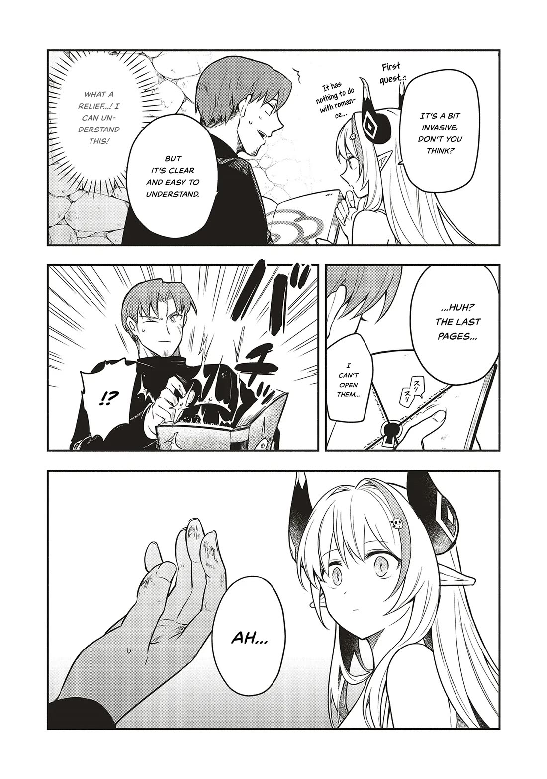Newlywed Quest: The Demon King's Daughter Wants to Seduce the Serious Hero ♡ Chapter 1 page 28 - Chapter 1: Harold The Hero