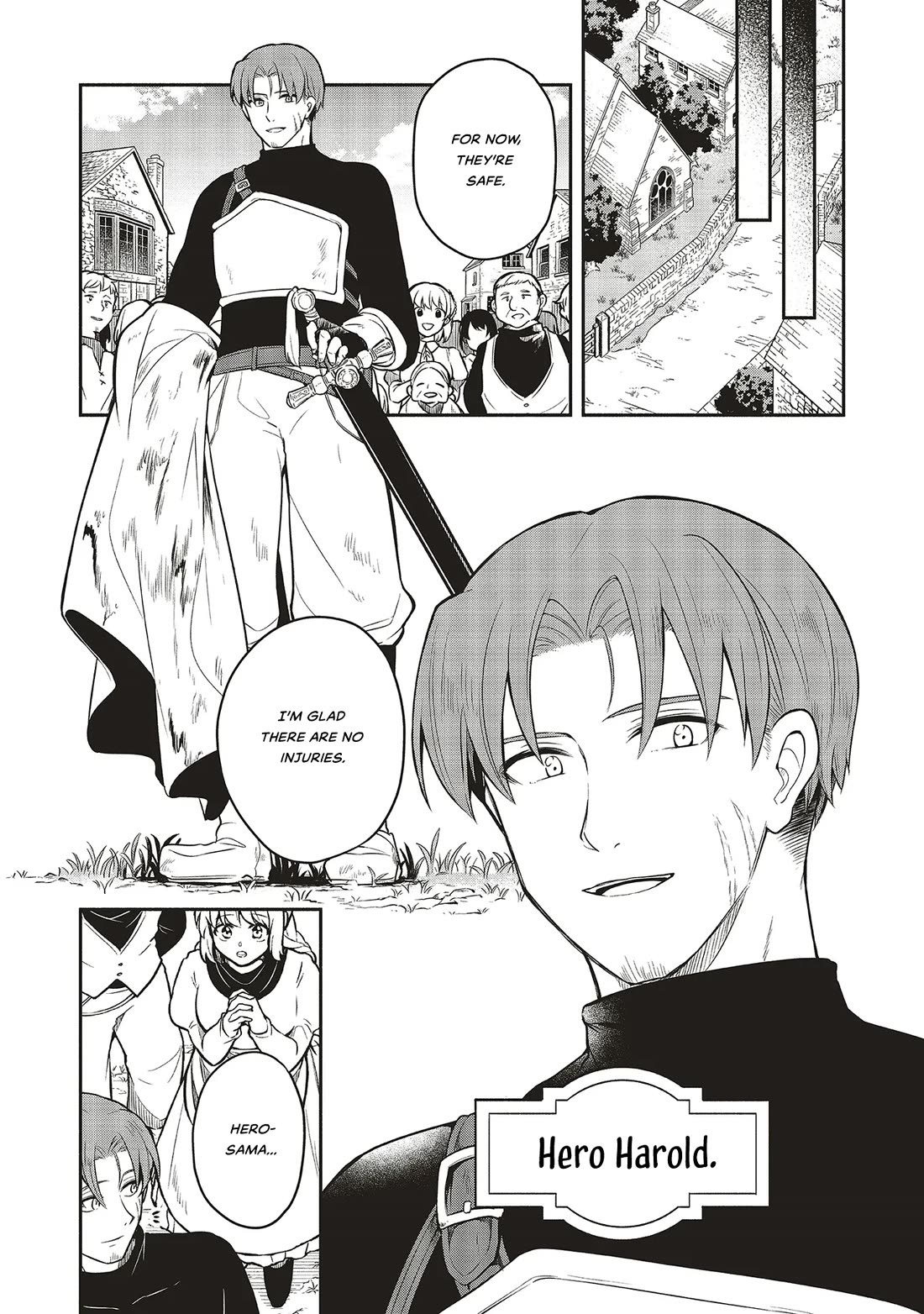 Newlywed Quest: The Demon King's Daughter Wants to Seduce the Serious Hero ♡ Chapter 1 page 5 - Chapter 1: Harold The Hero