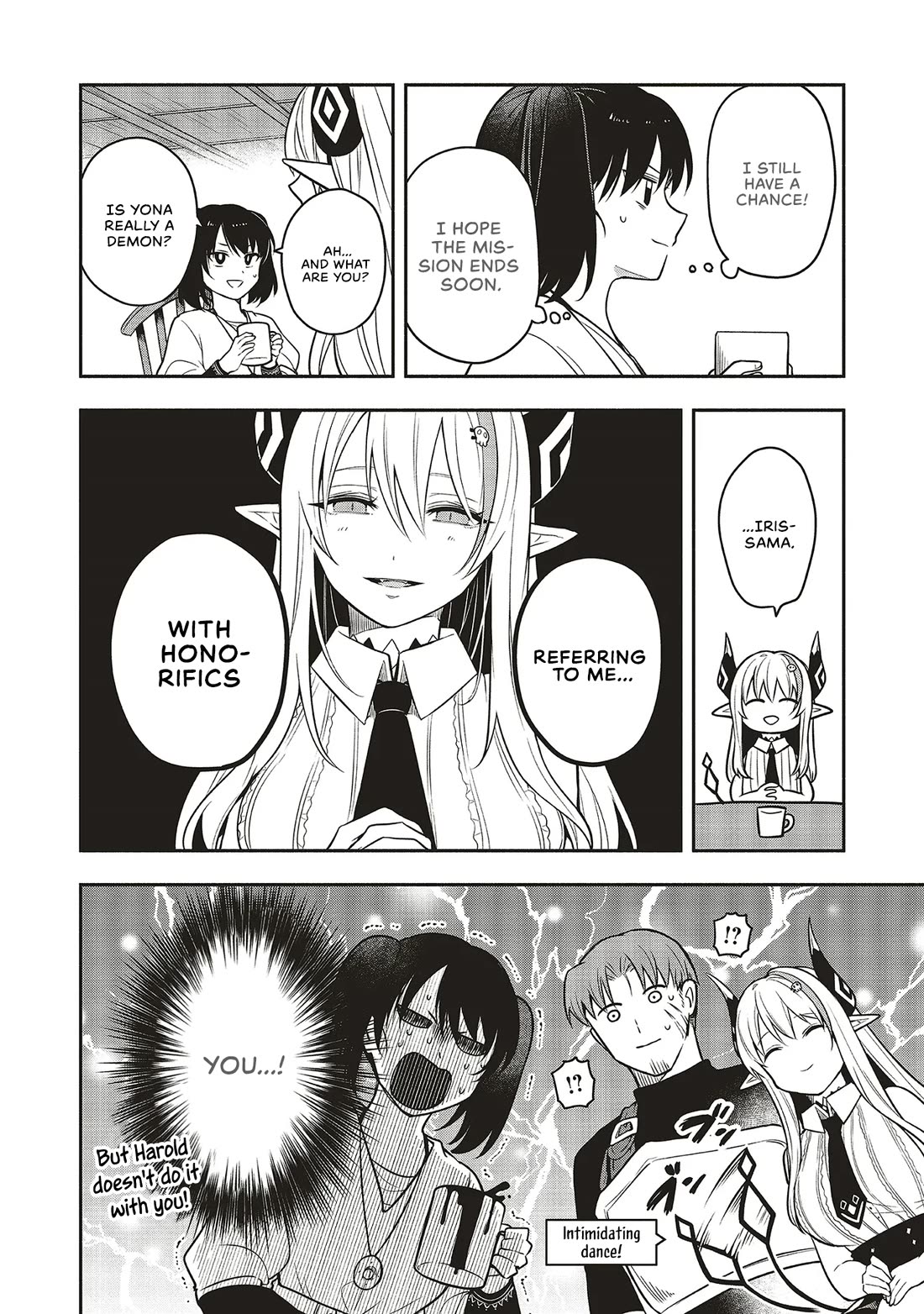 Newlywed Quest: The Demon King's Daughter Wants to Seduce the Serious Hero ♡ Chapter 3 page 14 - Chapter 3: Should I introduce you as an old friend?