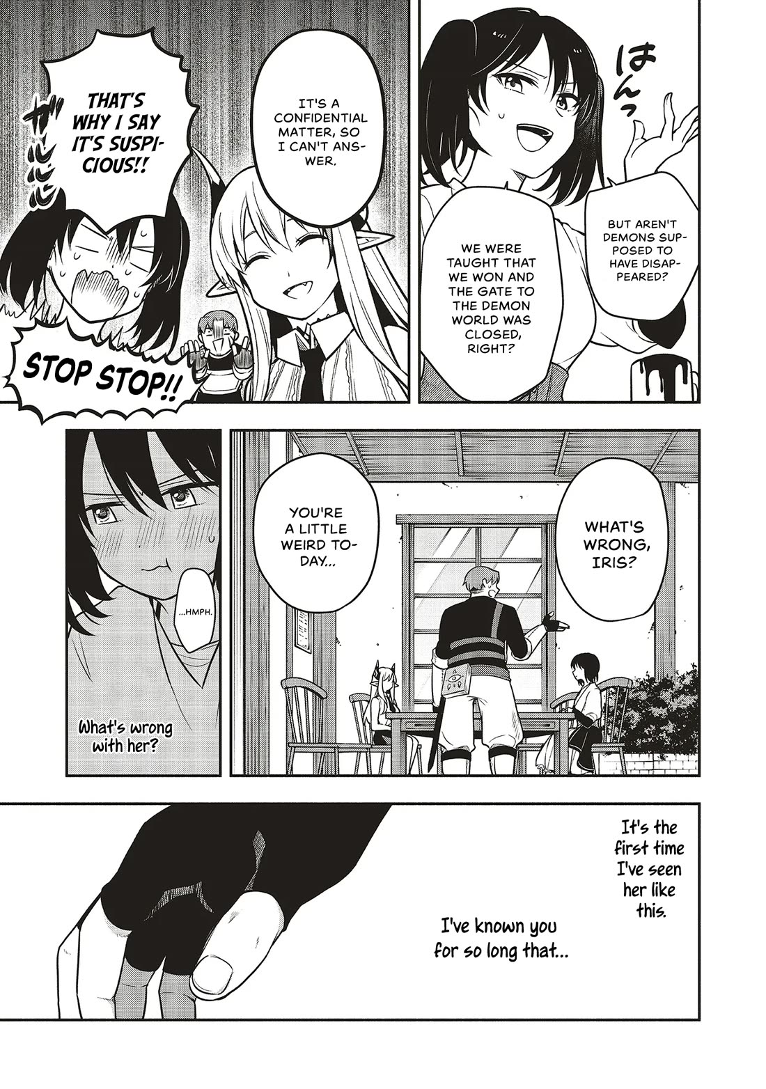 Newlywed Quest: The Demon King's Daughter Wants to Seduce the Serious Hero ♡ Chapter 3 page 15 - Chapter 3: Should I introduce you as an old friend?