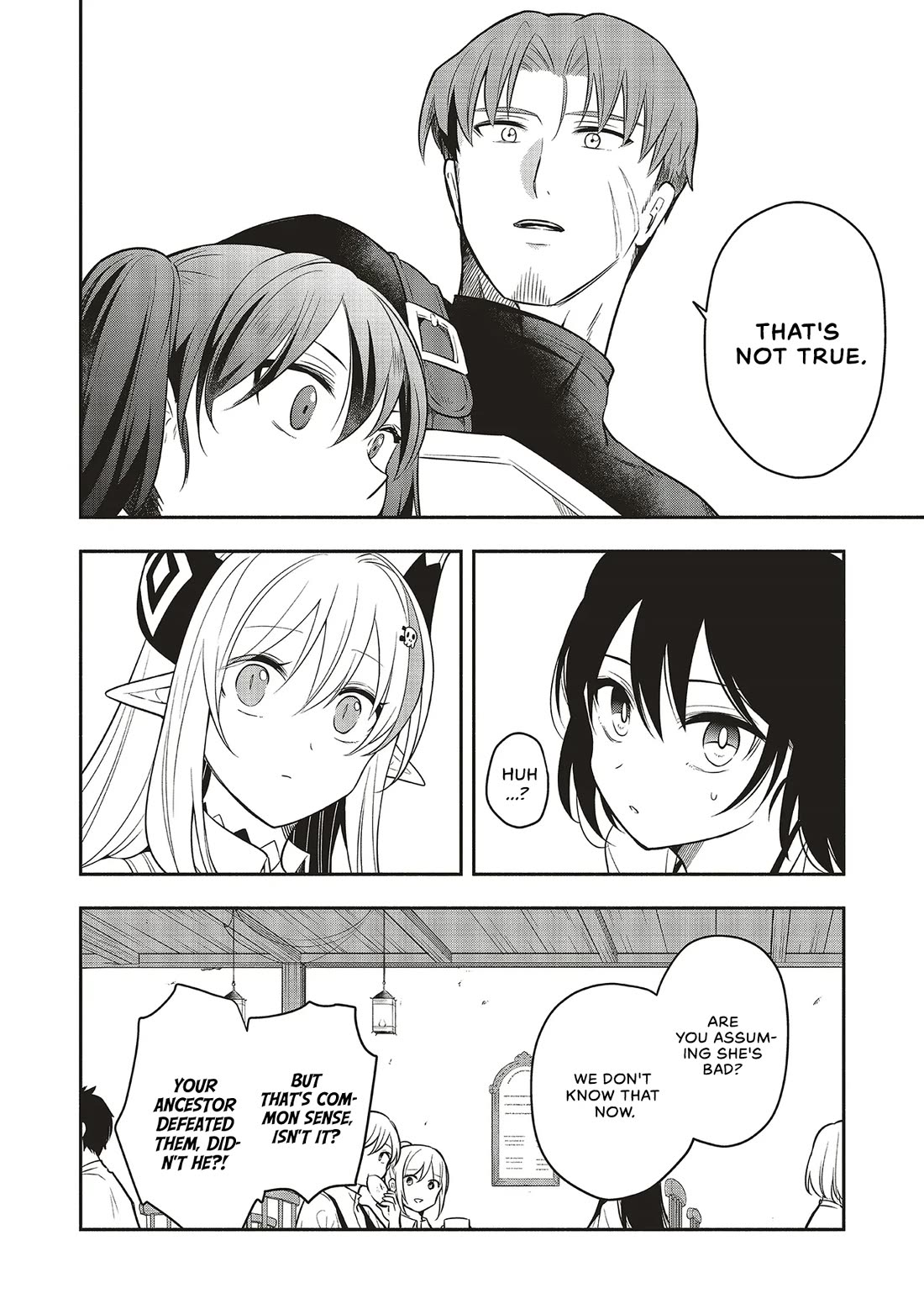 Newlywed Quest: The Demon King's Daughter Wants to Seduce the Serious Hero ♡ Chapter 3 page 18 - Chapter 3: Should I introduce you as an old friend?