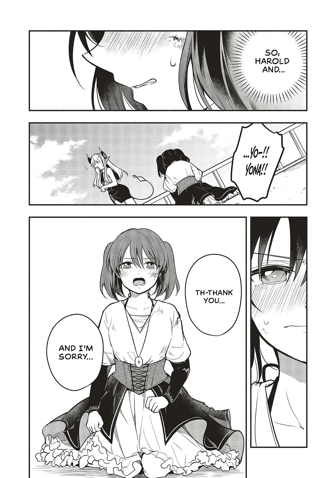 Newlywed Quest: The Demon King's Daughter Wants to Seduce the Serious Hero ♡ Chapter 4 page 14 - Chapter 4: Shouldn't you turn down your wife's invitation?