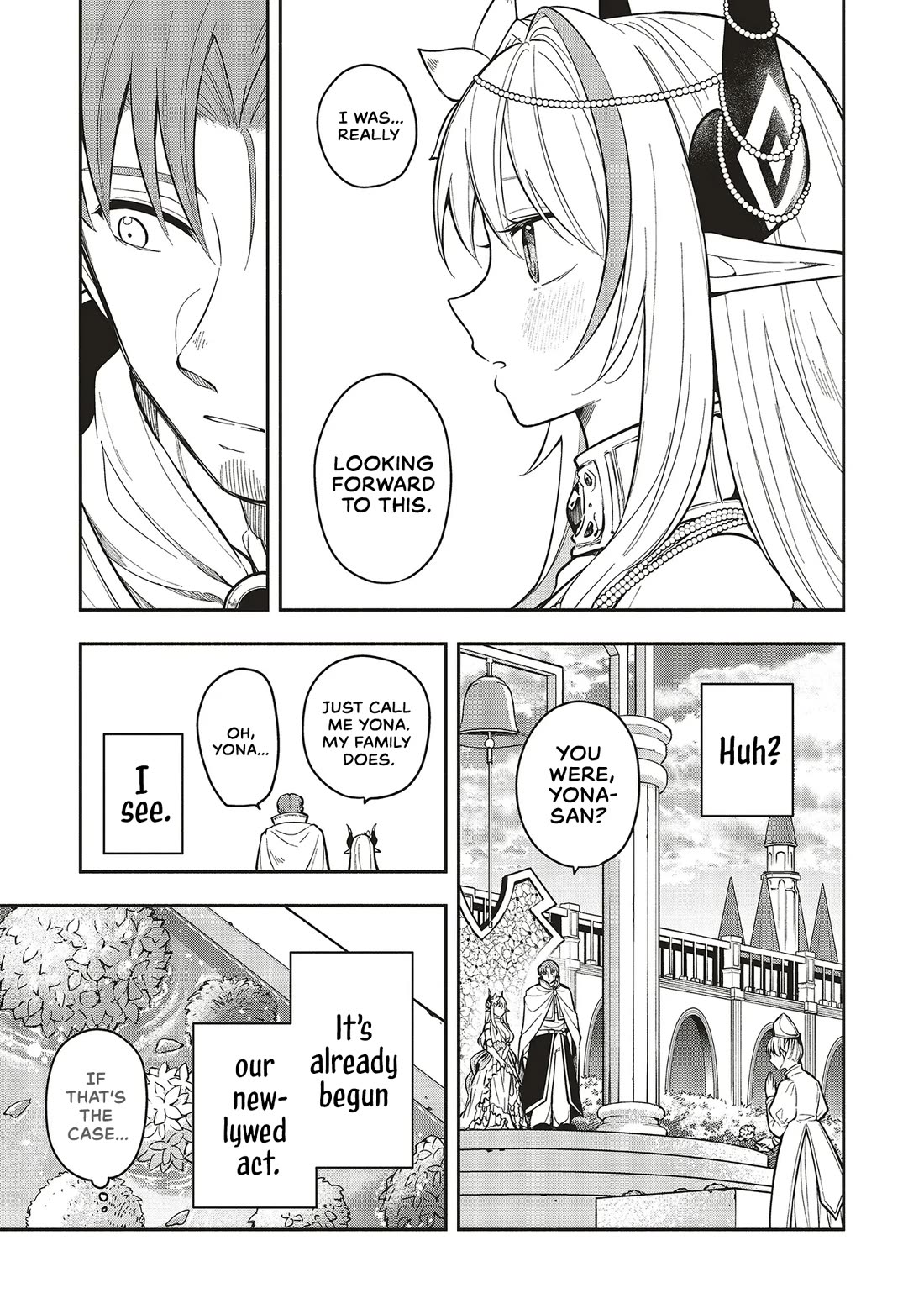 Newlywed Quest: The Demon King's Daughter Wants to Seduce the Serious Hero ♡ Chapter 6.1 page 11 - Chapter 6.1