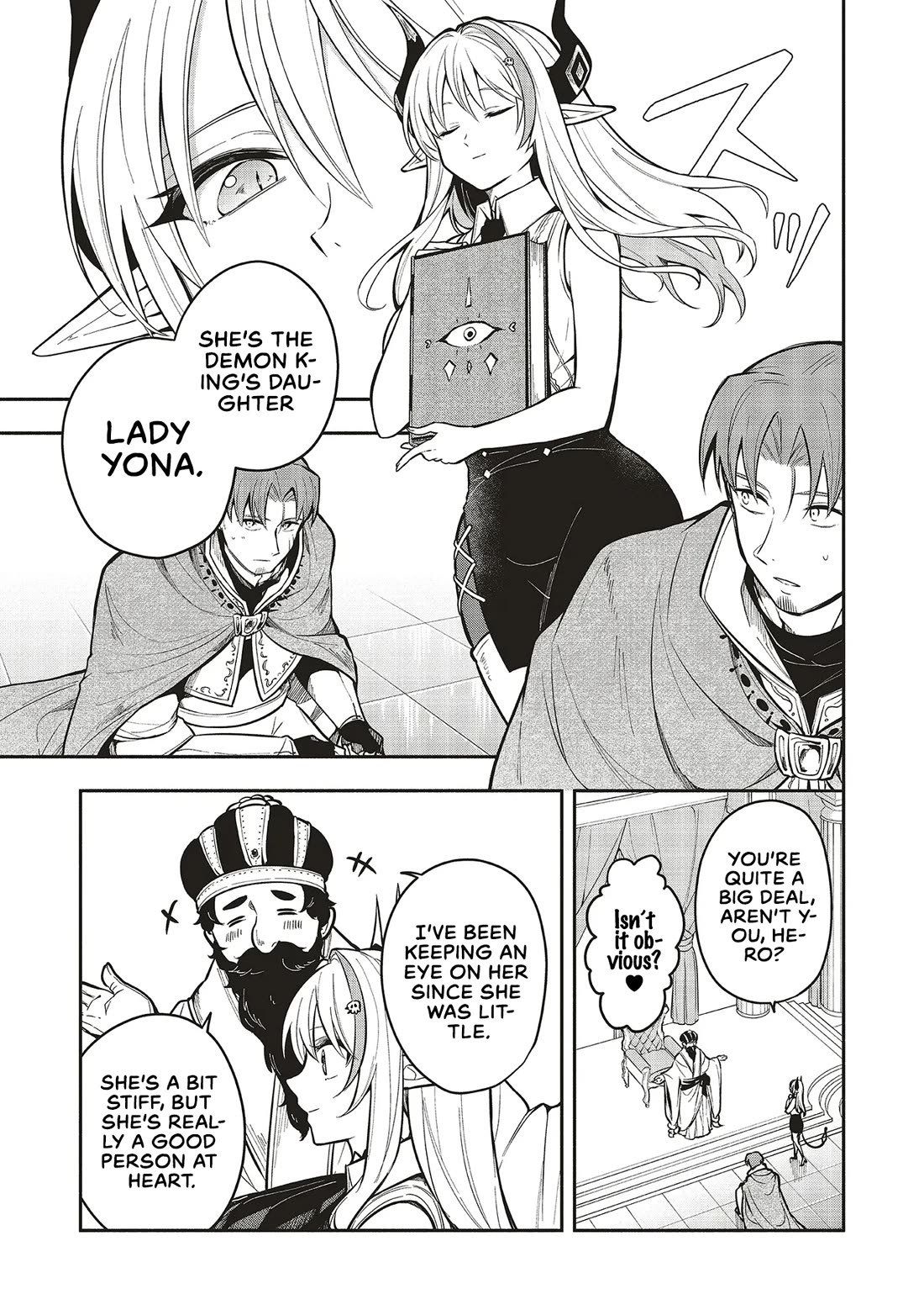 Newlywed Quest: The Demon King's Daughter Wants to Seduce the Serious Hero ♡ Chapter 6.1 page 5 - Chapter 6.1