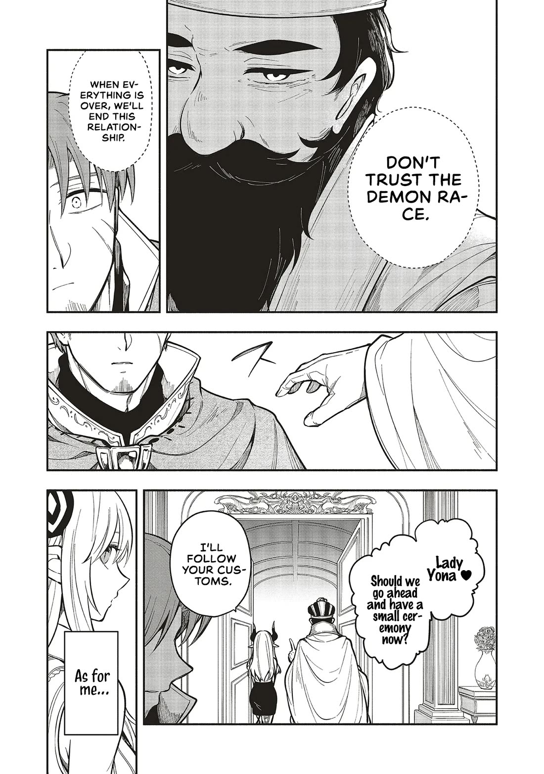 Newlywed Quest: The Demon King's Daughter Wants to Seduce the Serious Hero ♡ Chapter 6.1 page 7 - Chapter 6.1