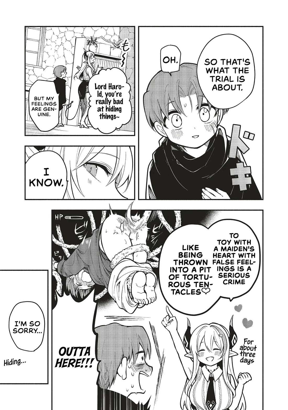 Newlywed Quest: The Demon King's Daughter Wants to Seduce the Serious Hero ♡ Chapter 7.1 page 13 - Chapter 7.1