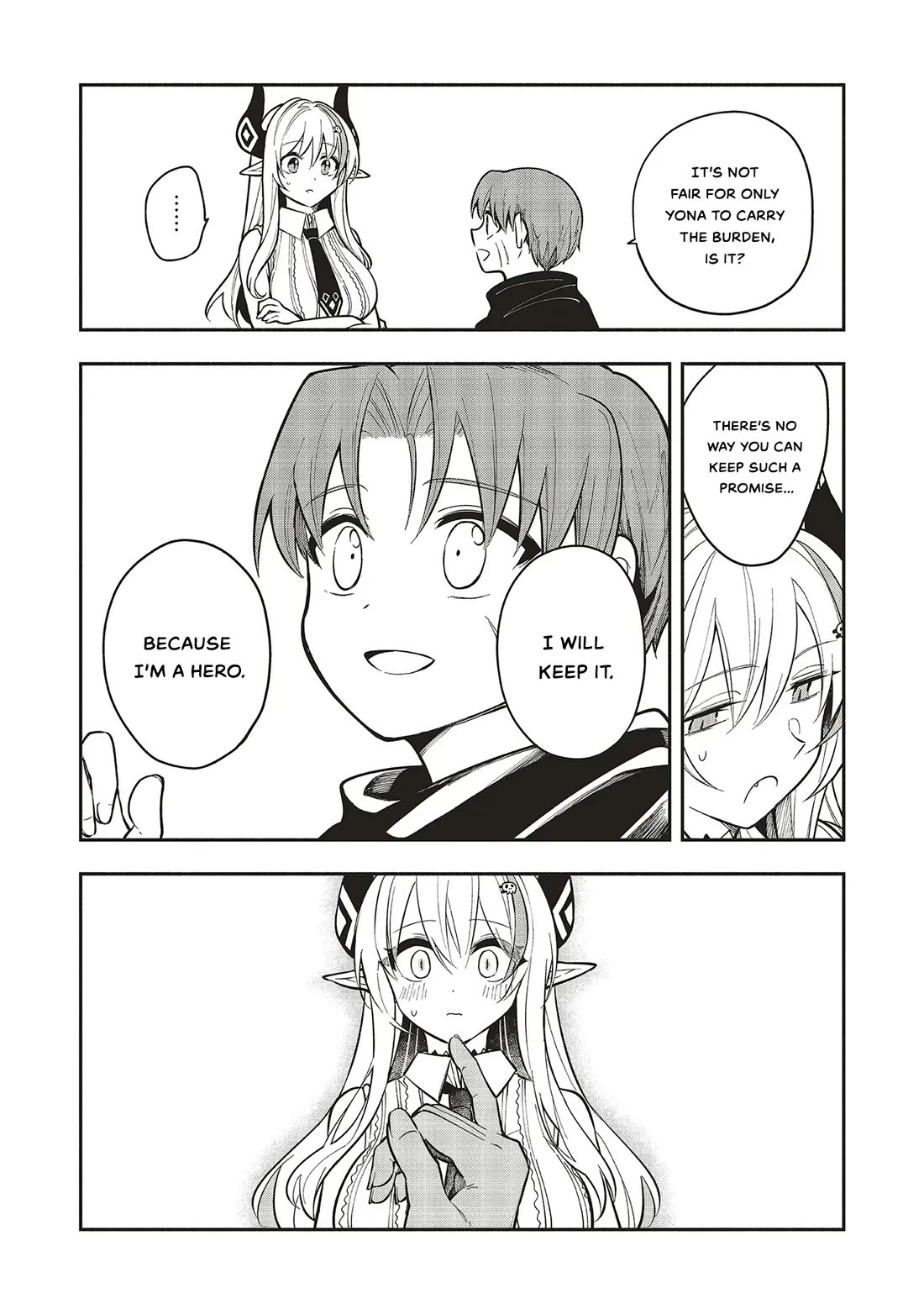 Newlywed Quest: The Demon King's Daughter Wants to Seduce the Serious Hero ♡ Chapter 7.2 page 5 - Chapter 7.2