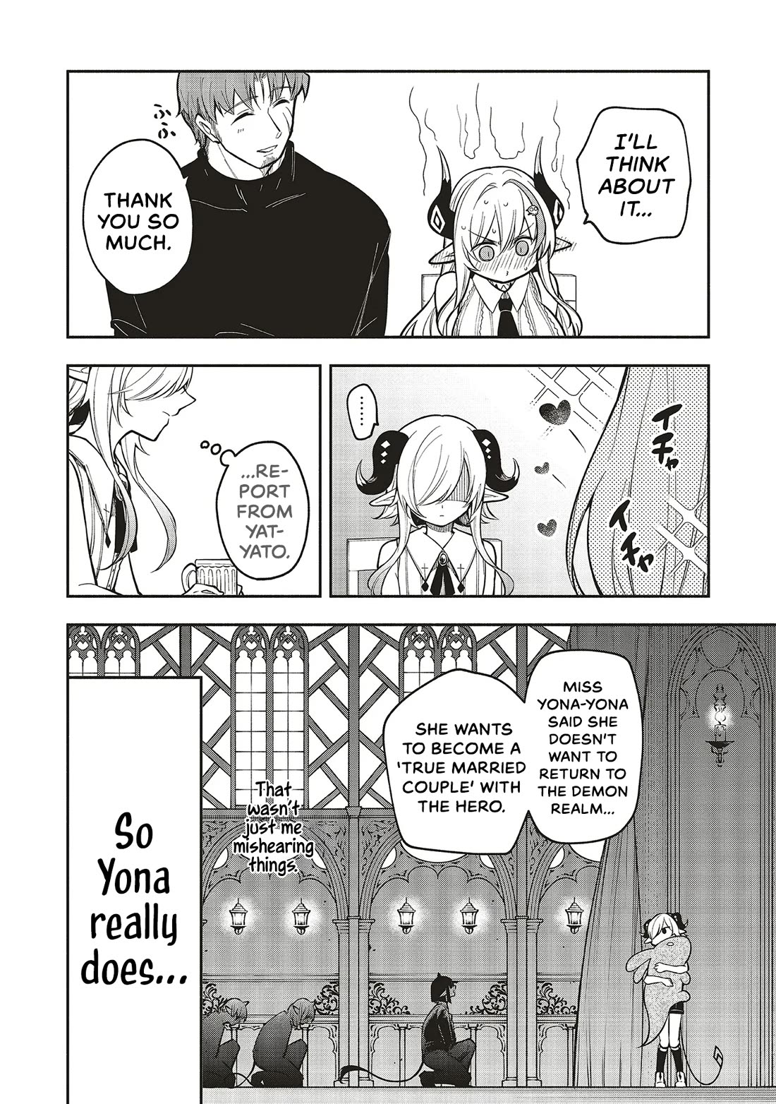 Newlywed Quest: The Demon King's Daughter Wants to Seduce the Serious Hero ♡ Chapter 8 page 11 - Chapter 8
