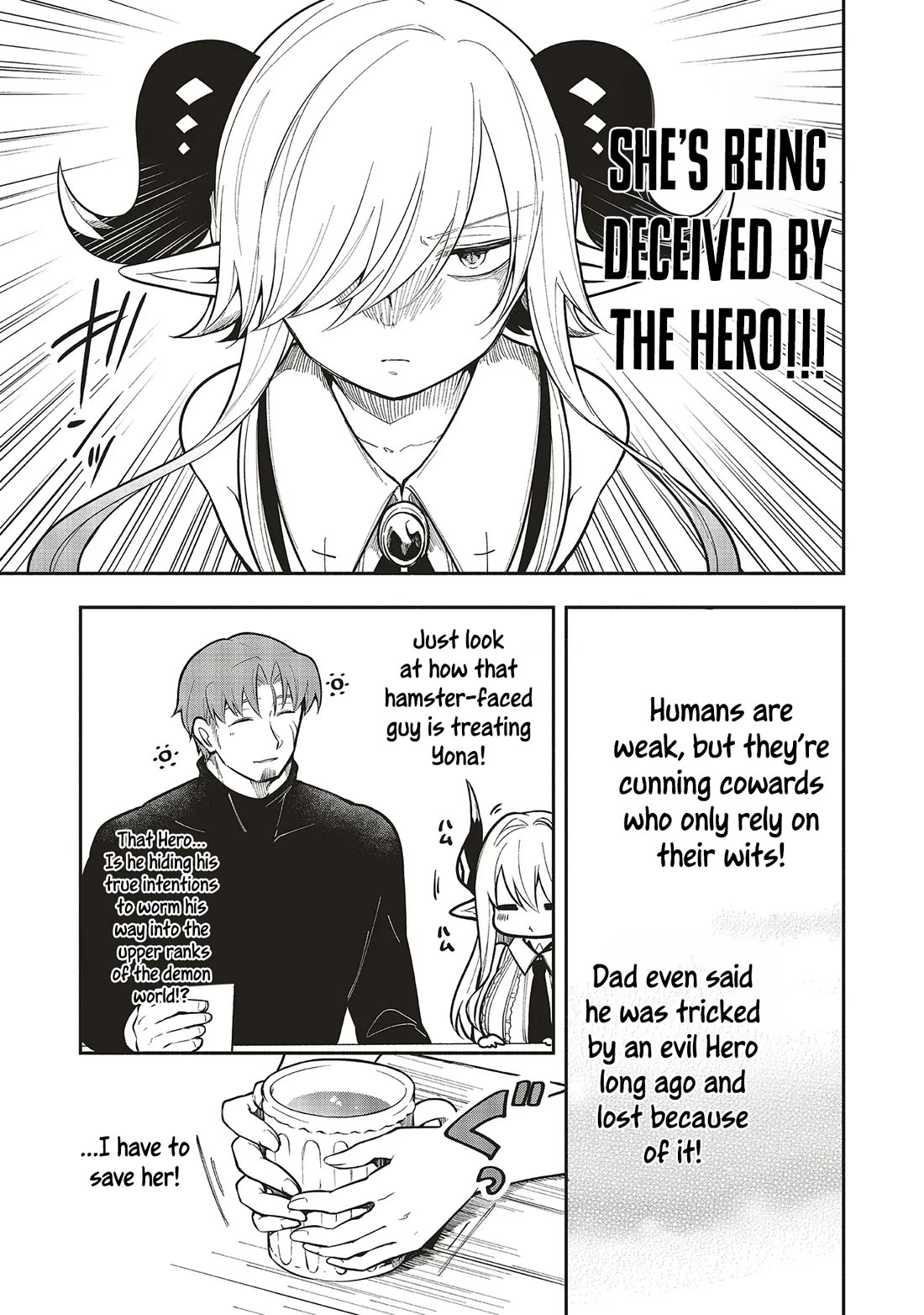 Newlywed Quest: The Demon King's Daughter Wants to Seduce the Serious Hero ♡ Chapter 8 page 12 - Chapter 8