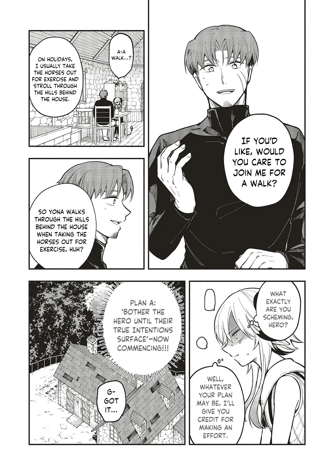Newlywed Quest: The Demon King's Daughter Wants to Seduce the Serious Hero ♡ Chapter 9.1 page 4 - Chapter 9.1