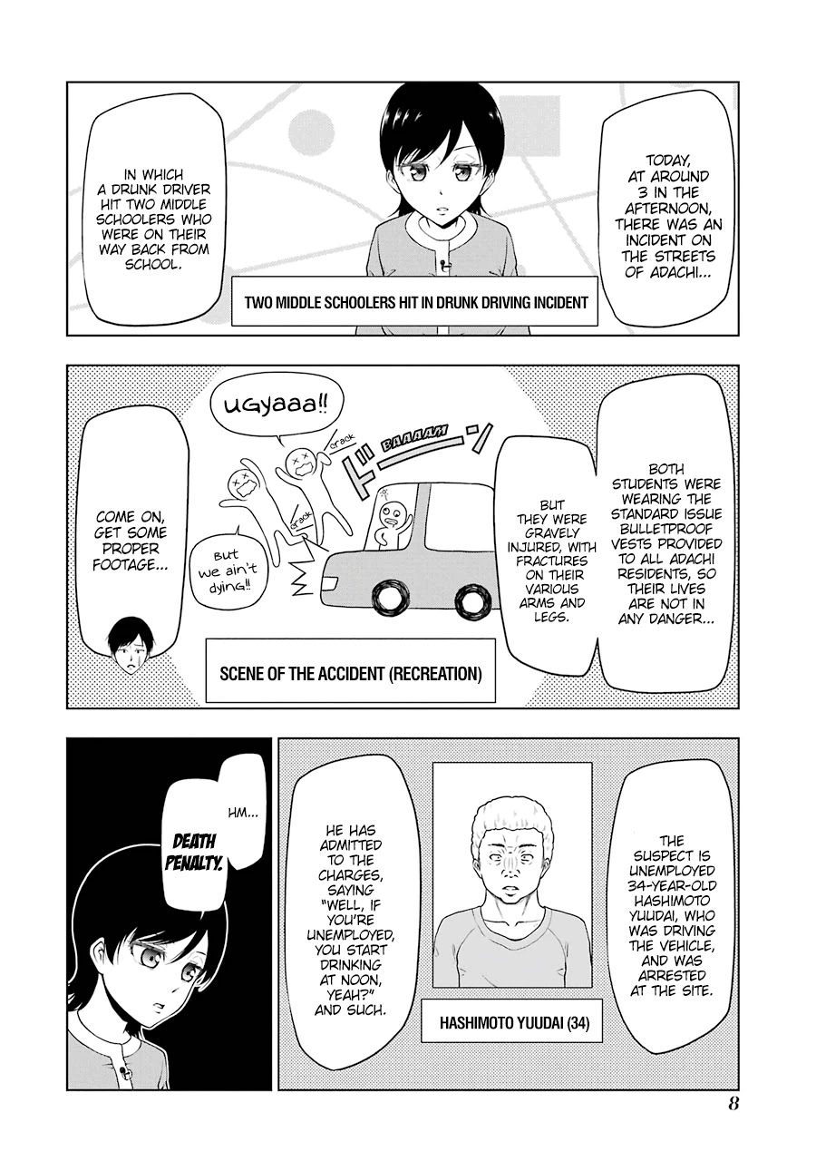 NEWS×it Chapter 1 page 10 - Chapter 1: Drunk Driving Accident in Adachi