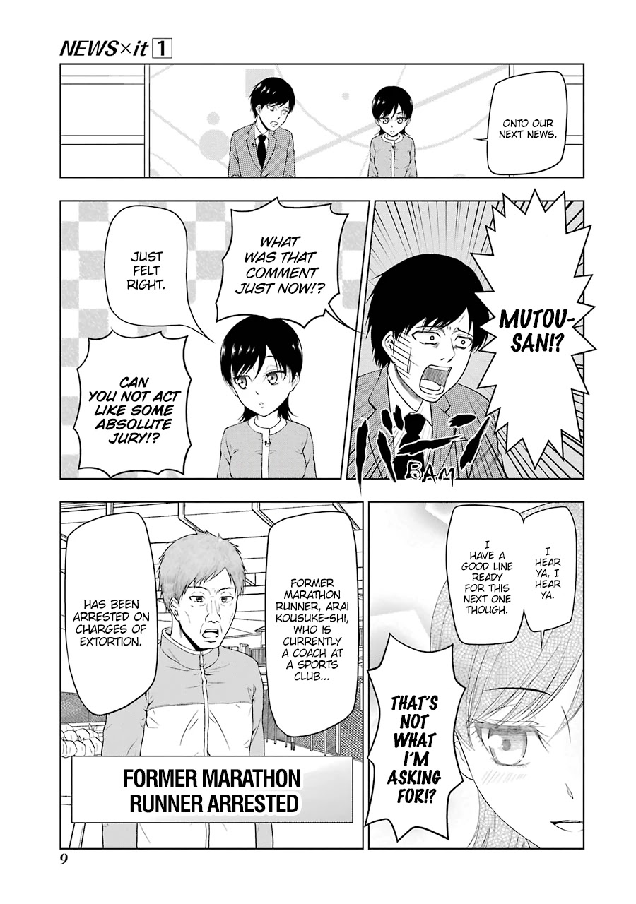NEWS×it Chapter 1 page 11 - Chapter 1: Drunk Driving Accident in Adachi