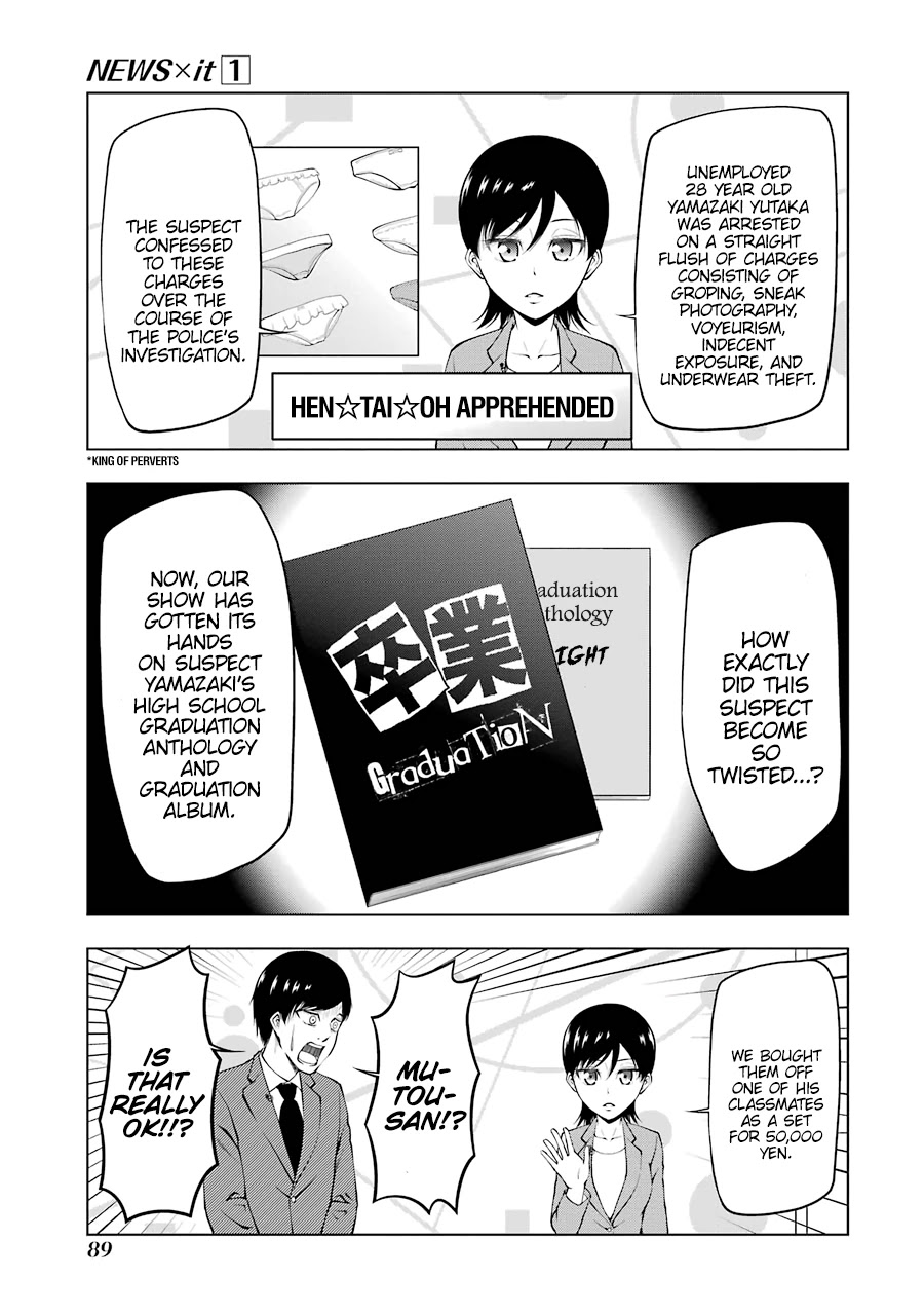 NEWS×it Chapter 10 page 1 - Chapter 10: Sex Offender Apprehended