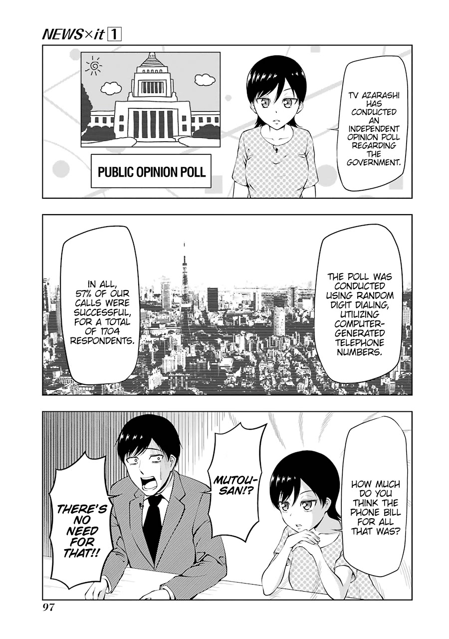 NEWS×it Chapter 11 page 1 - Chapter 11: The Government's Approval Ratings