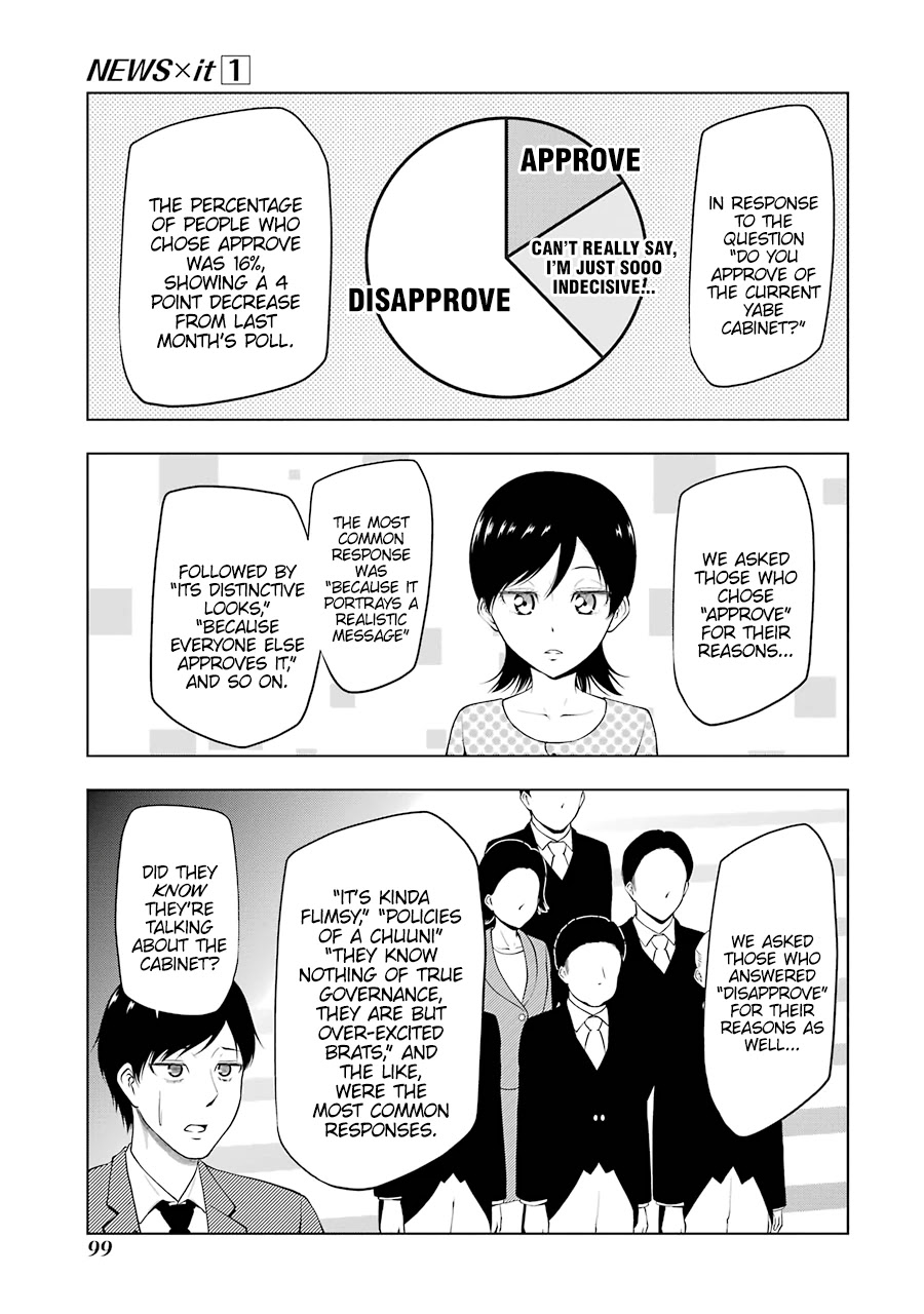NEWS×it Chapter 11 page 3 - Chapter 11: The Government's Approval Ratings