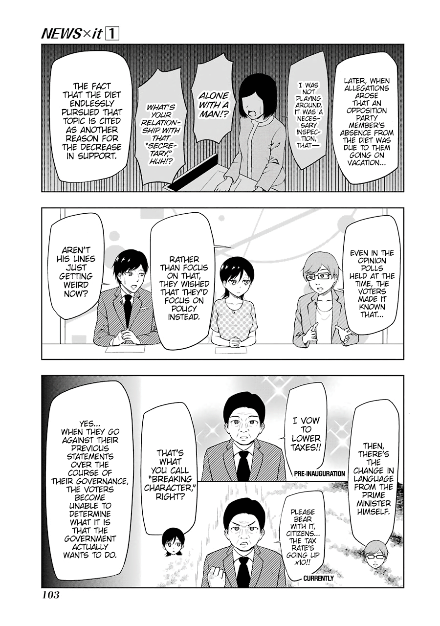 NEWS×it Chapter 11 page 7 - Chapter 11: The Government's Approval Ratings