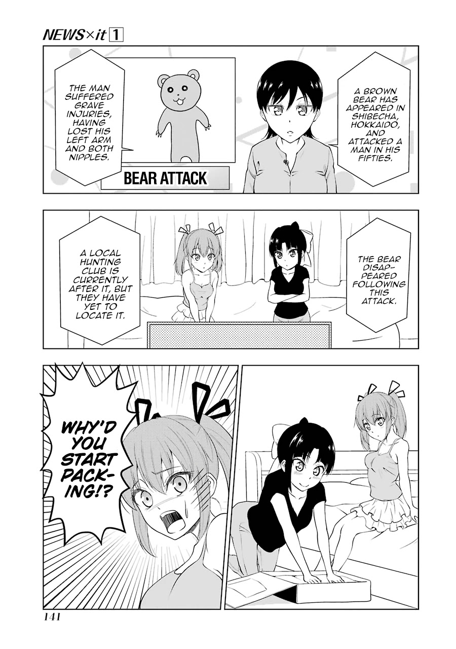 NEWS×it Chapter 14.5 page 2 - Chapter 14.5: Chronicles of the Going-Home Club × NEWS×it