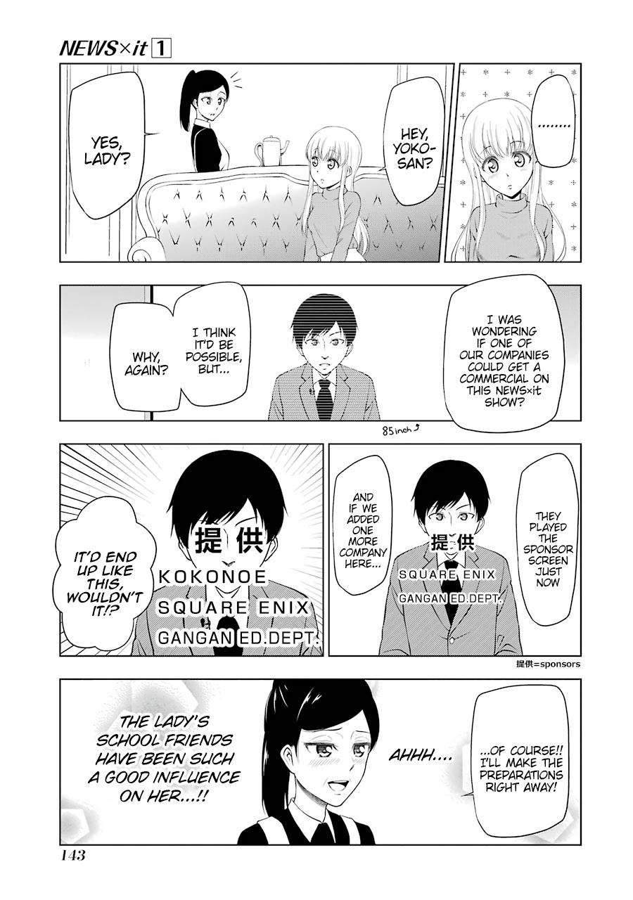 NEWS×it Chapter 14.5 page 4 - Chapter 14.5: Chronicles of the Going-Home Club × NEWS×it