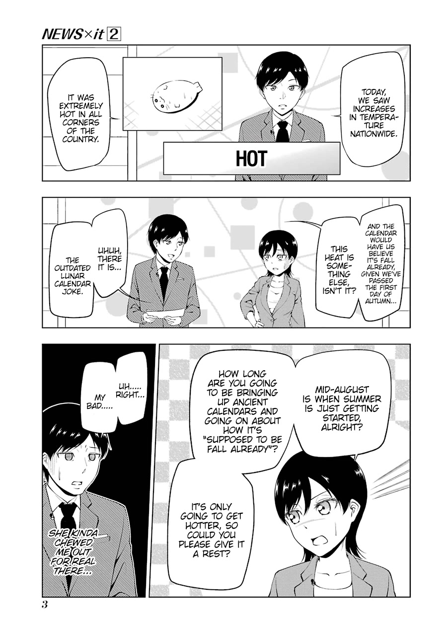 NEWS×it Chapter 15 page 6 - Chapter 15: Sudden Rise in Vegetable Prices