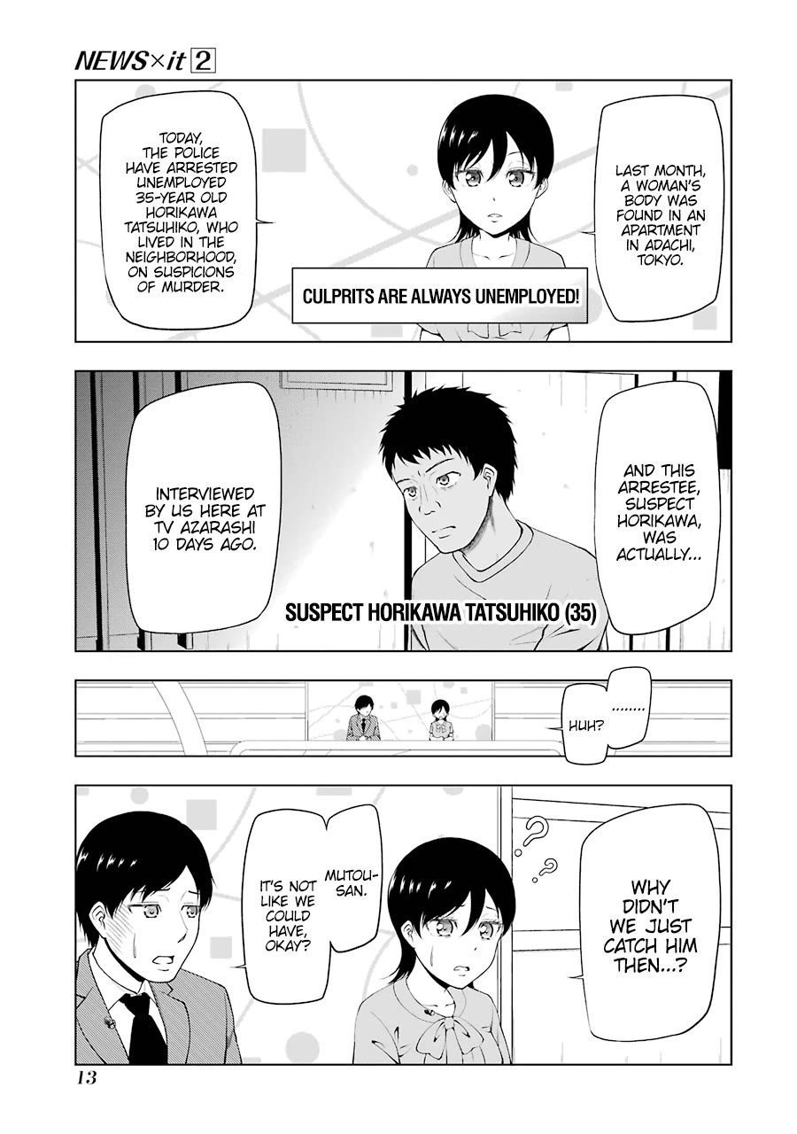 NEWS×it Chapter 16 page 1 - Chapter 16: Monkey Appears in Residential District