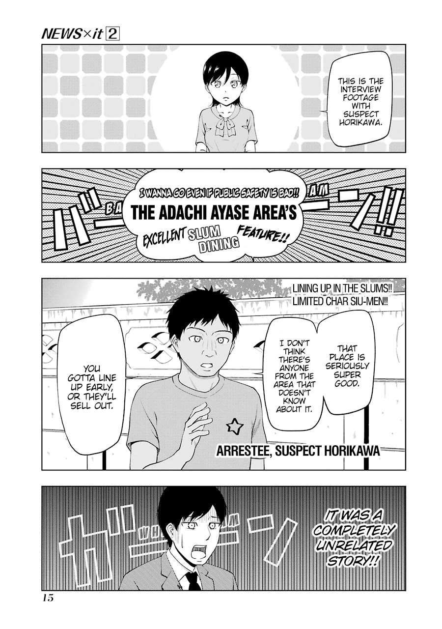 NEWS×it Chapter 16 page 3 - Chapter 16: Monkey Appears in Residential District