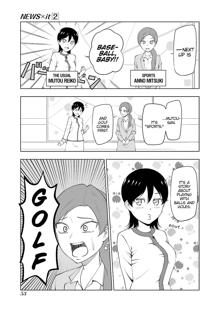 NEWS×it Chapter 20 page 1 - Chapter 20: Golf: The Tategoto Open