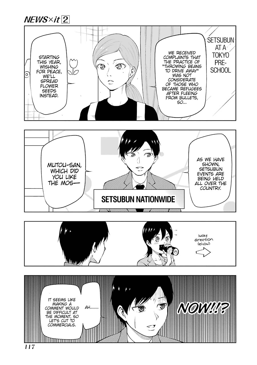NEWS×it Chapter 26 page 1 - Chapter 26: Setsubun Events