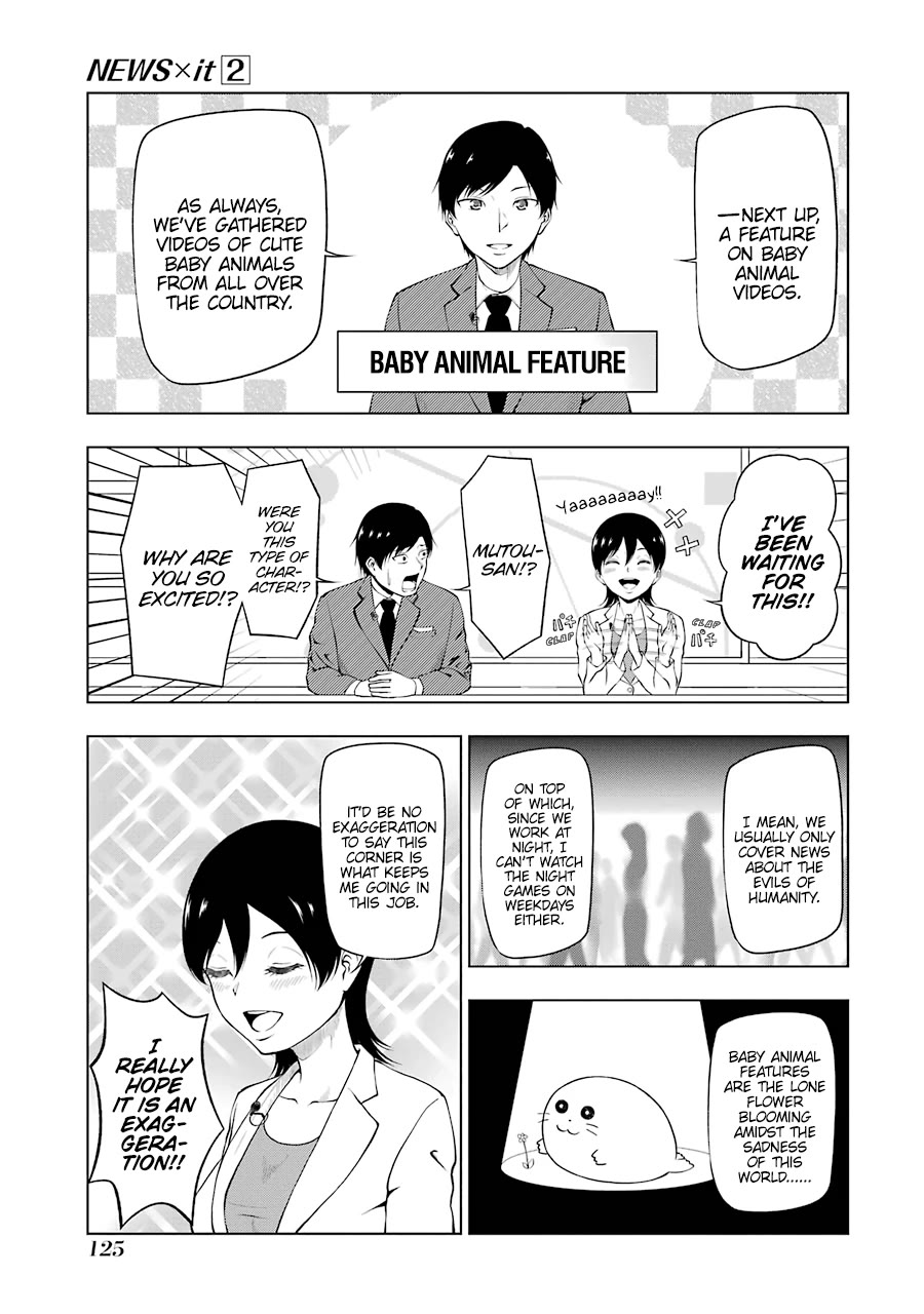 NEWS×it Chapter 27 page 1 - Chapter 27: Baby Animal Videos