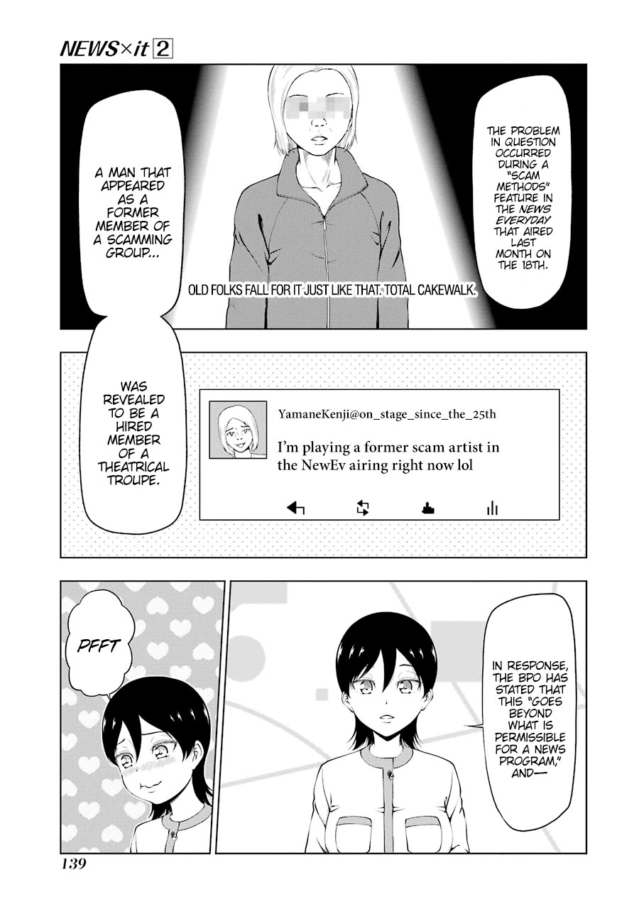 NEWS×it Chapter 28 page 3 - Chapter 28: Todo TV's Fabricated News [END]