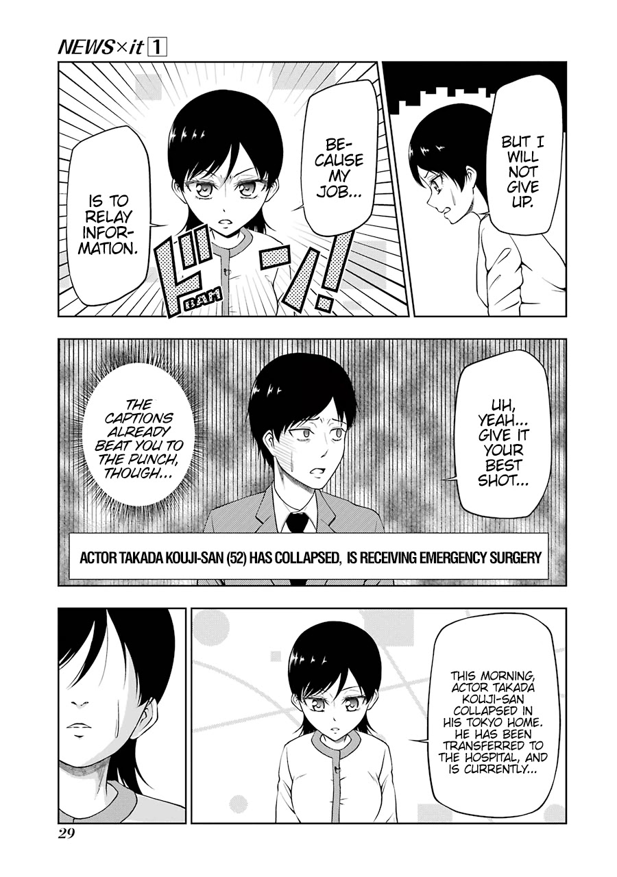 NEWS×it Chapter 3 page 7 - Chapter 3: Actor Takada Kouji Collapses at Home