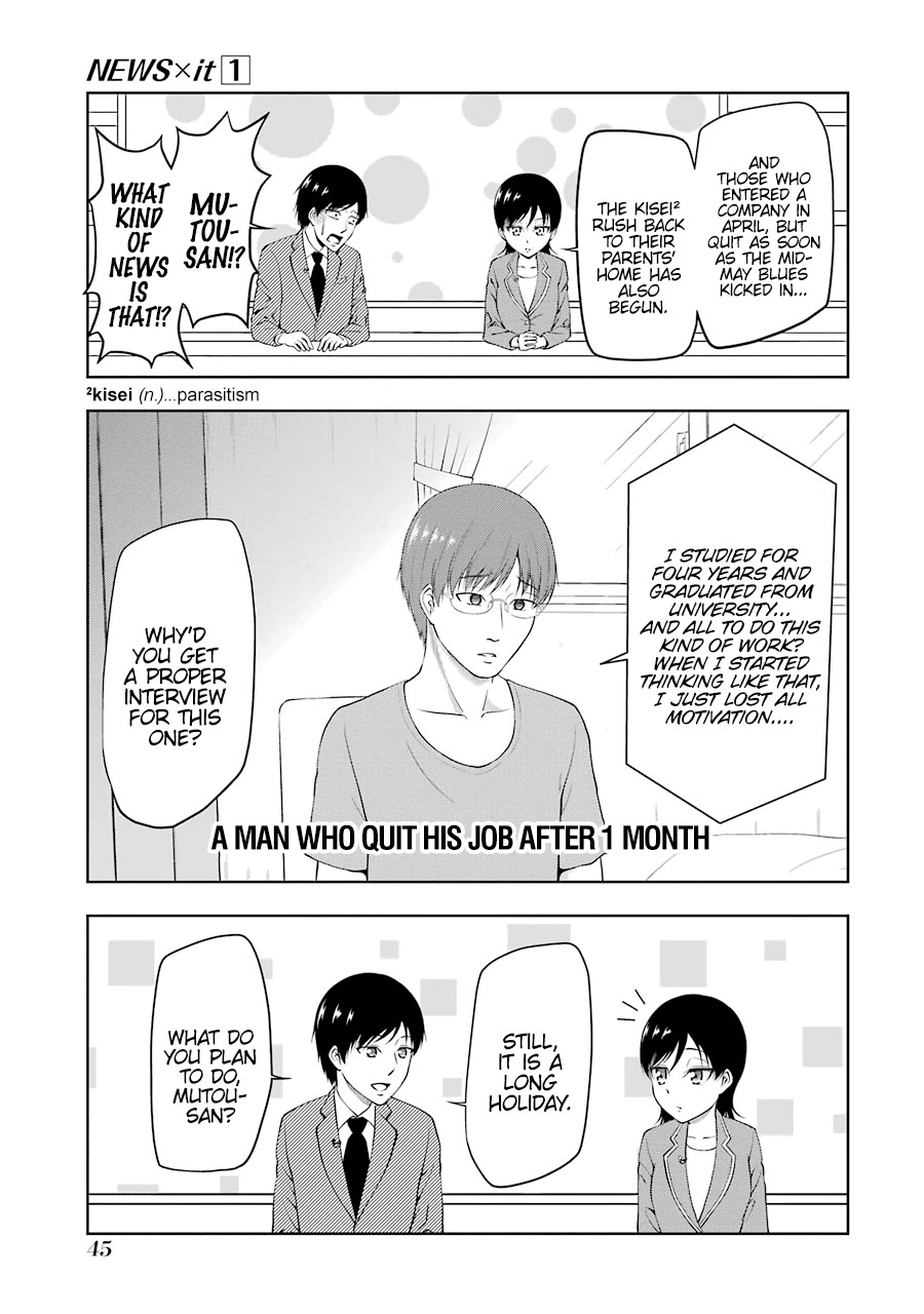 NEWS×it Chapter 5 page 3 - Chapter 5: The Homecoming Rush Begins