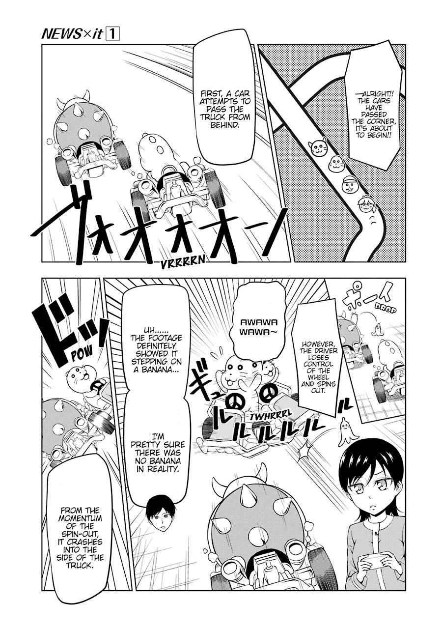 NEWS×it Chapter 8 page 7 - Chapter 8: Accident on the Shuto Expressway