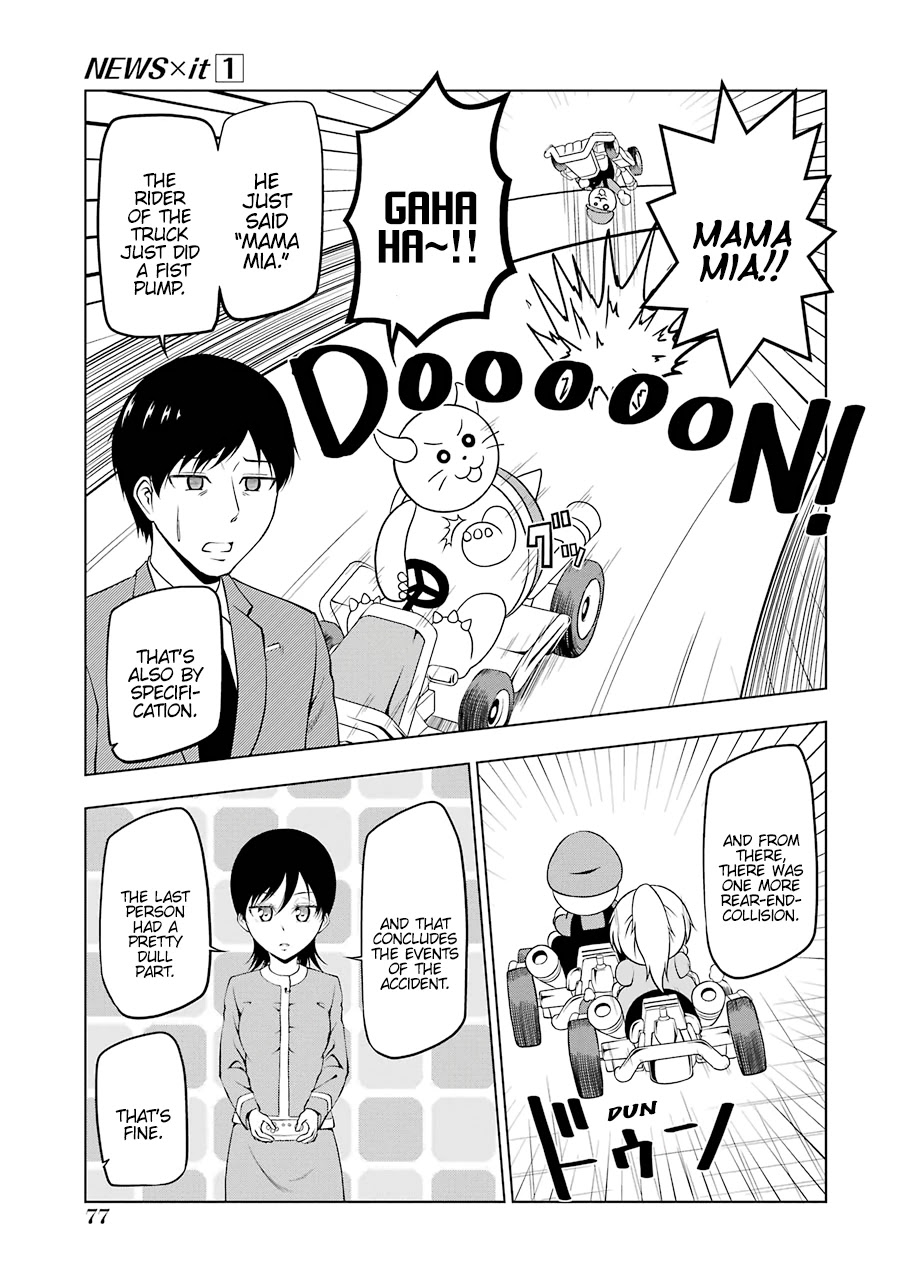 NEWS×it Chapter 8 page 9 - Chapter 8: Accident on the Shuto Expressway