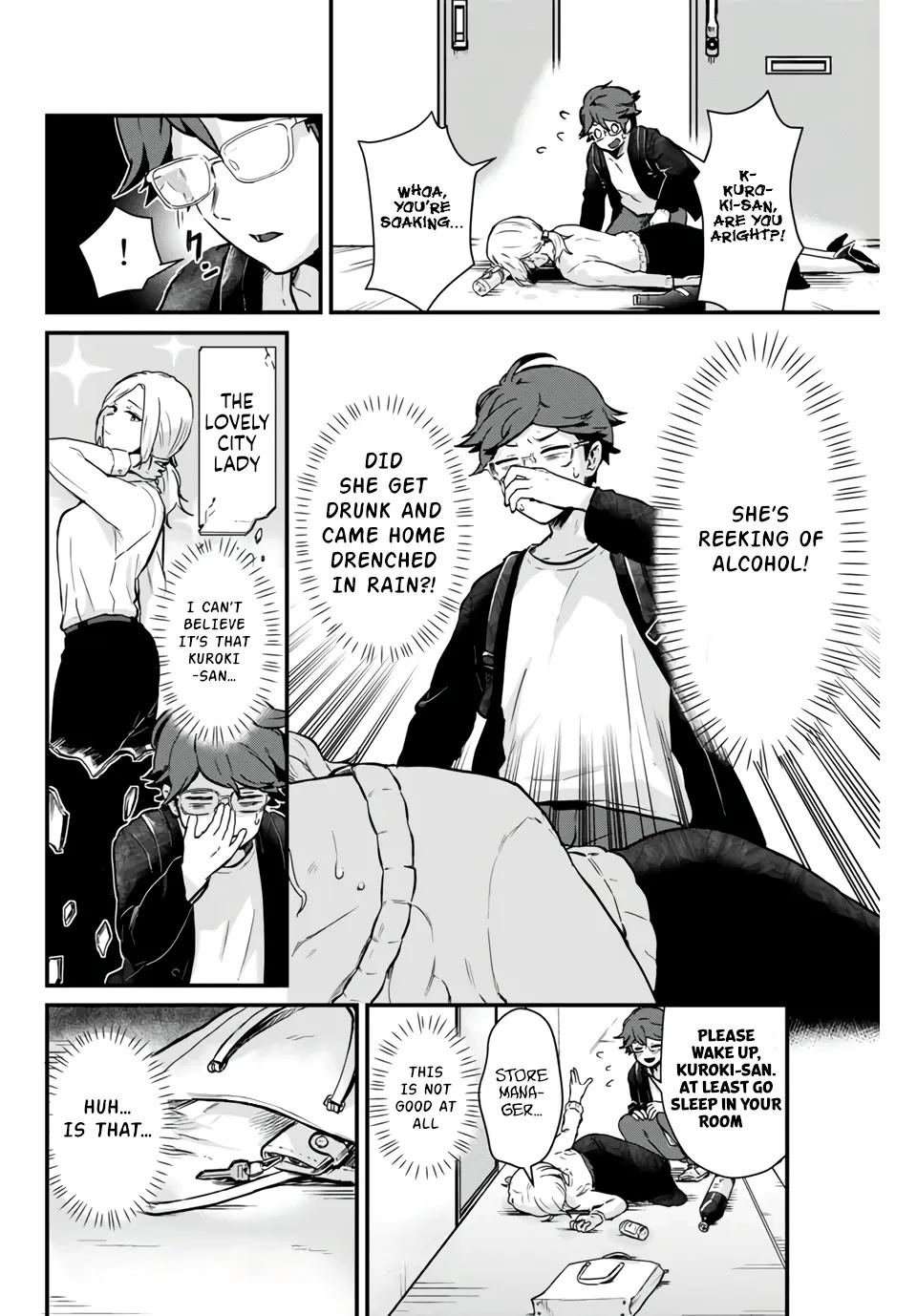 Next door Kuroki-san is dangerous when she drinks Chapter 1 page 11 - Chapter 1