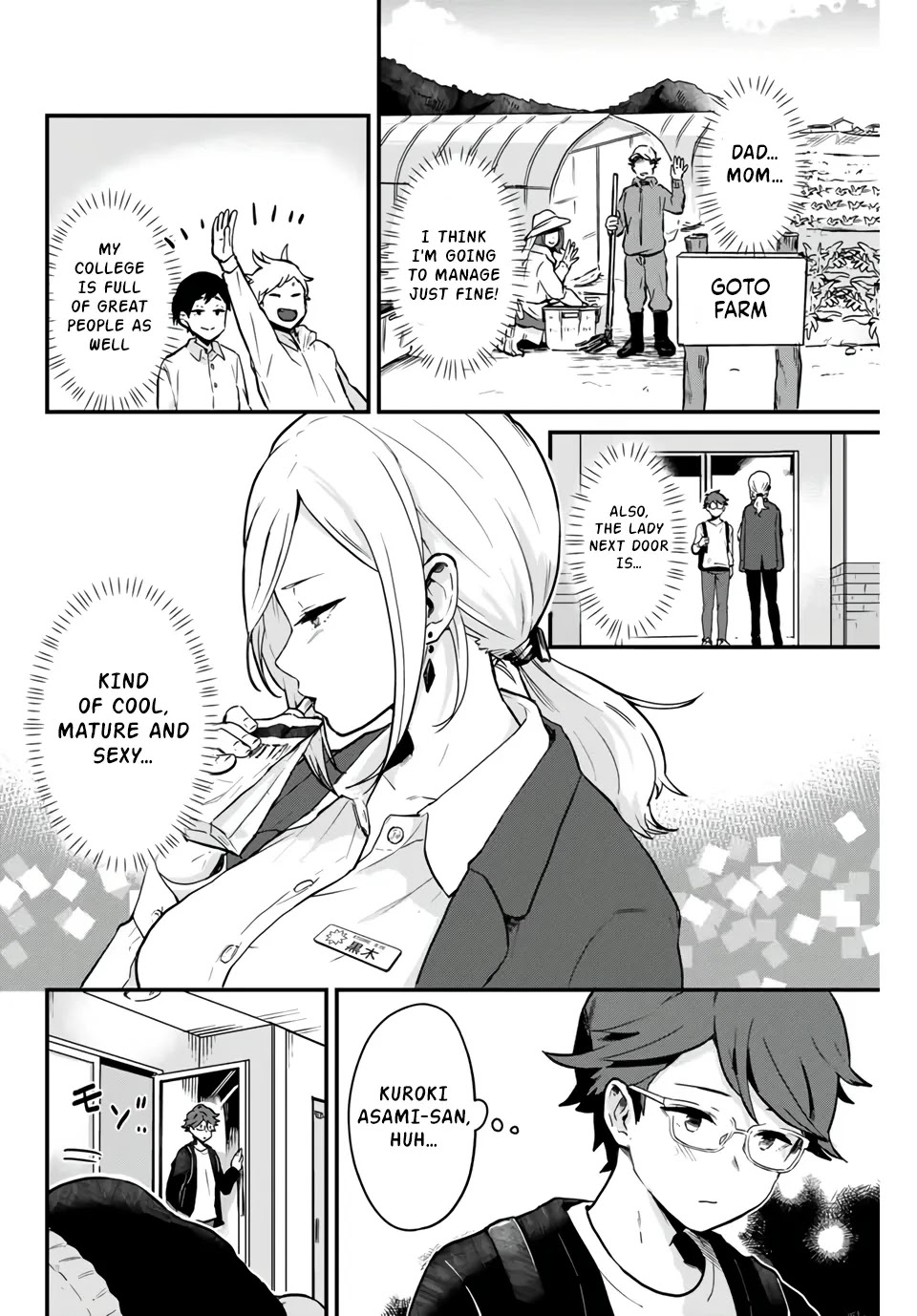 Next door Kuroki-san is dangerous when she drinks Chapter 1 page 9 - Chapter 1