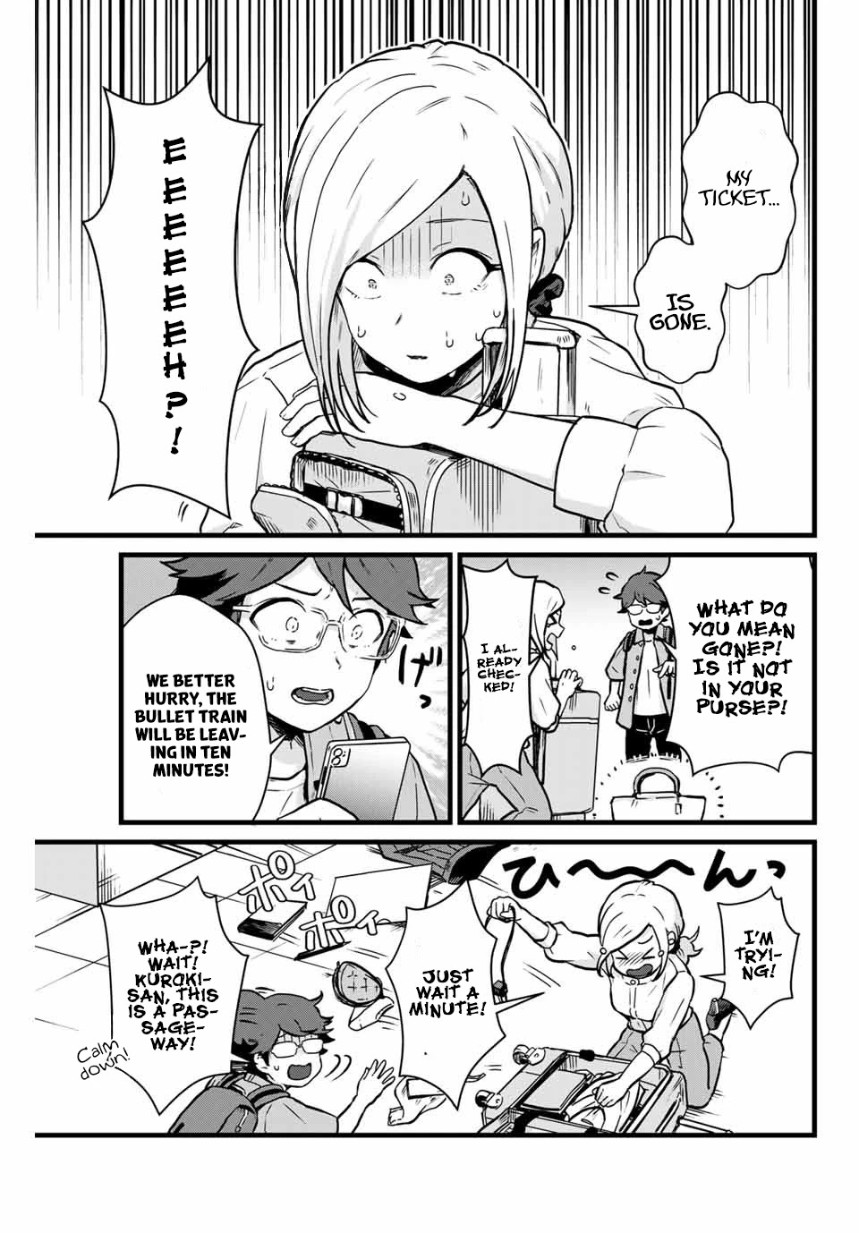 Next door Kuroki-san is dangerous when she drinks Chapter 10 page 10 - Chapter 10: Hurry up and get dressed.