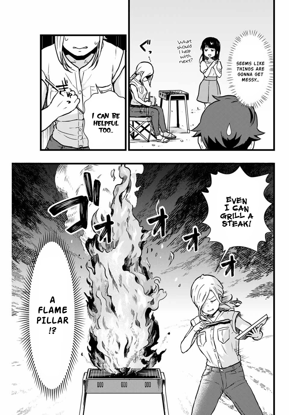 Next door Kuroki-san is dangerous when she drinks Chapter 13 page 10 - Chapter 13: BBQ to Chaos