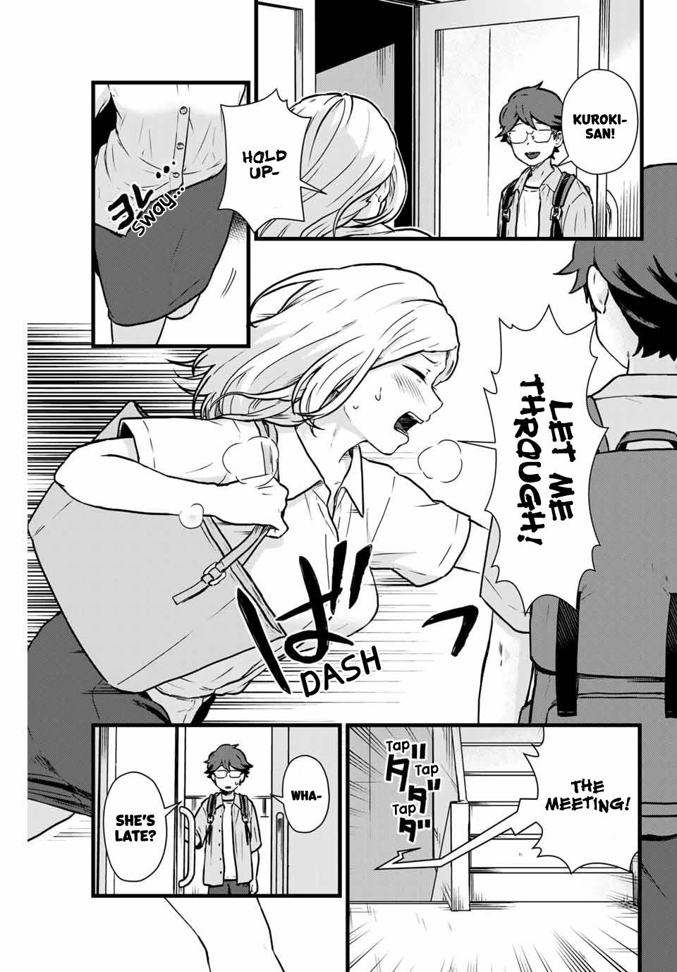 Next door Kuroki-san is dangerous when she drinks Chapter 14 page 4 - Chapter 14: Kuroki-san is an Airhead OL