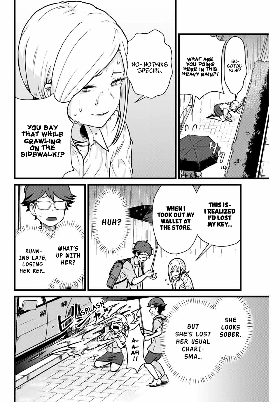 Next door Kuroki-san is dangerous when she drinks Chapter 14 page 7 - Chapter 14: Kuroki-san is an Airhead OL