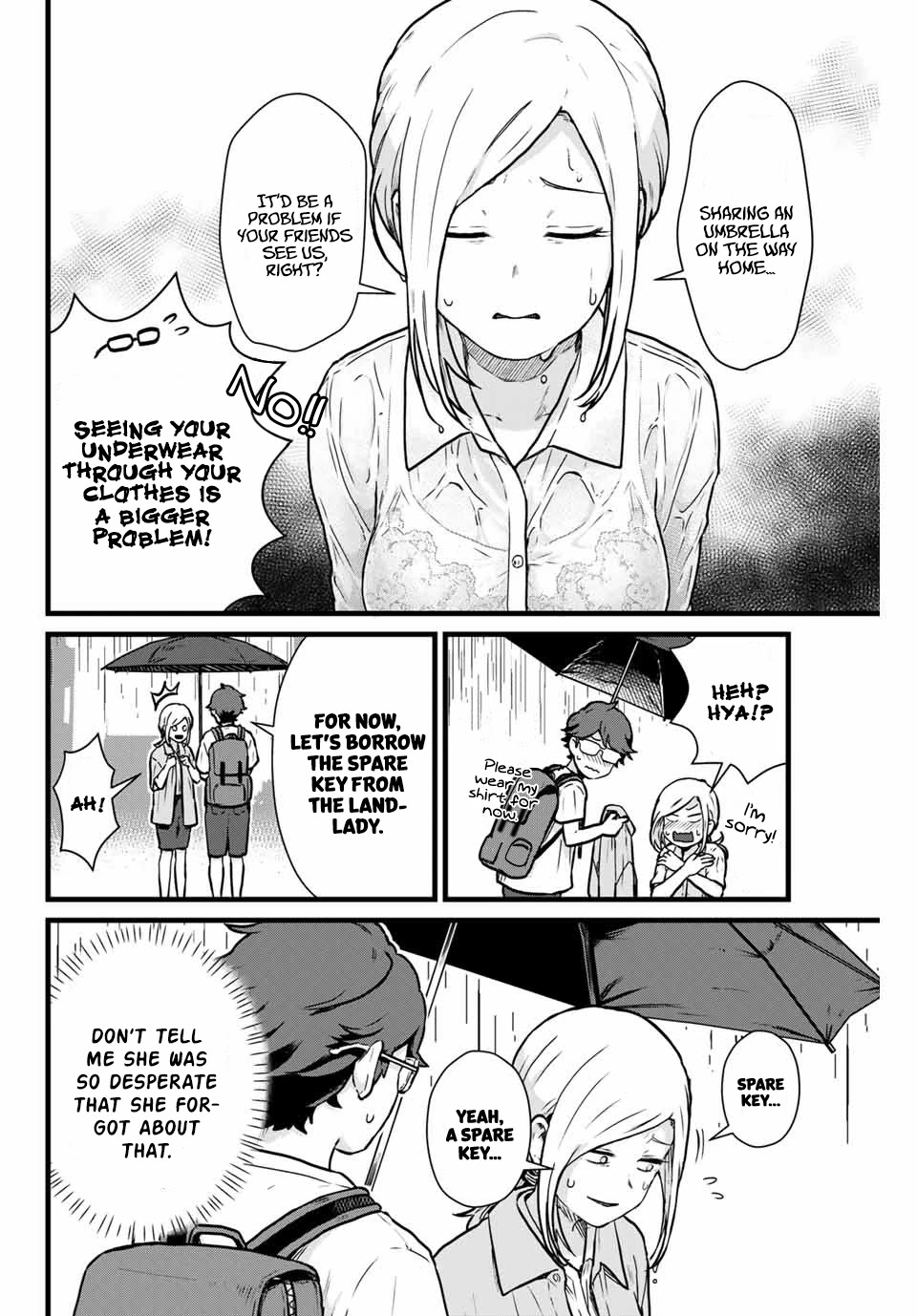 Next door Kuroki-san is dangerous when she drinks Chapter 14 page 9 - Chapter 14: Kuroki-san is an Airhead OL