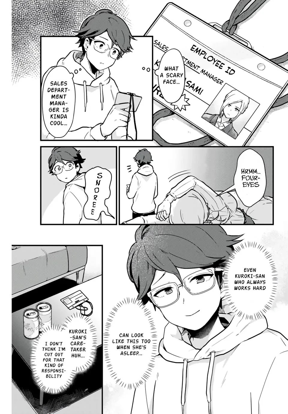 Next door Kuroki-san is dangerous when she drinks Chapter 2 page 18 - Chapter 2