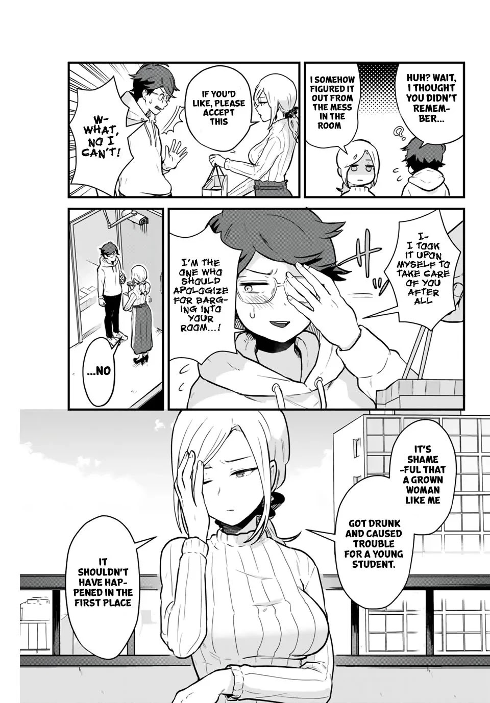 Next door Kuroki-san is dangerous when she drinks Chapter 2 page 8 - Chapter 2
