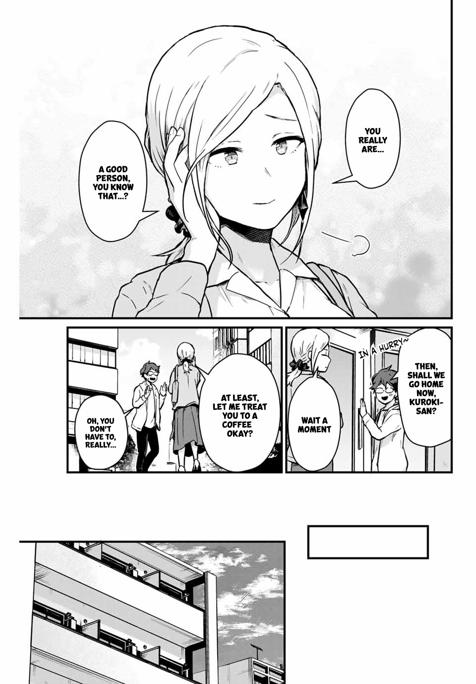 Next door Kuroki-san is dangerous when she drinks Chapter 5 page 14 - Chapter 5: Going out in sober