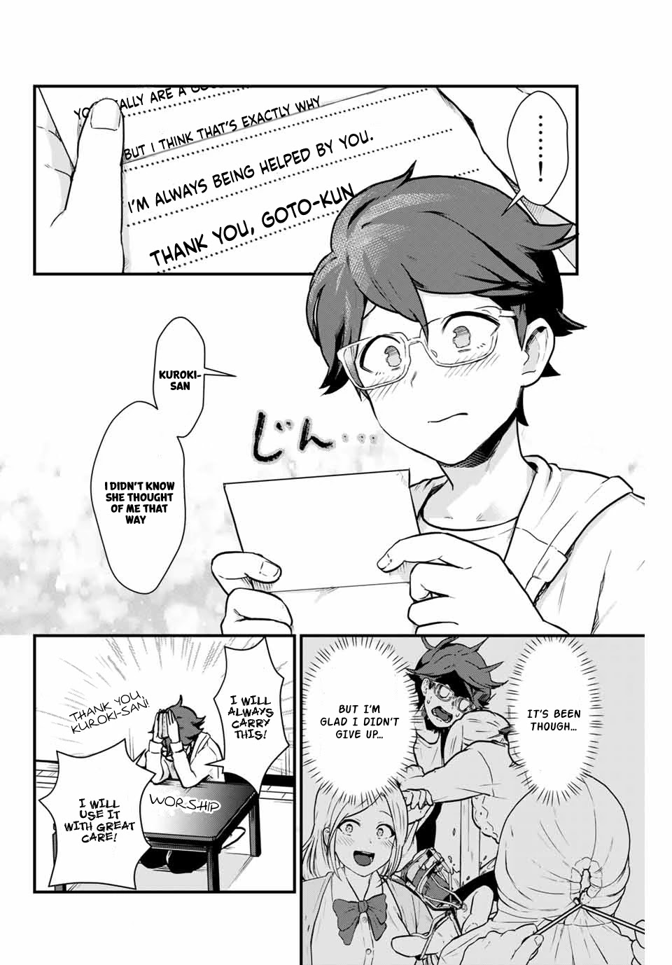 Next door Kuroki-san is dangerous when she drinks Chapter 5 page 17 - Chapter 5: Going out in sober